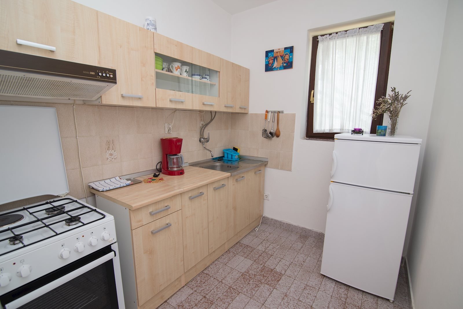 Two bedroom apartment with air-conditioning Mali Lošinj, Lošinj  A-b