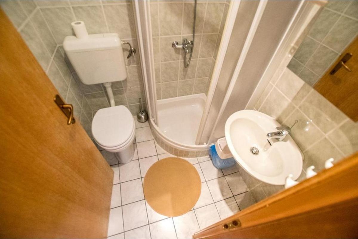 Two bedroom apartment with balcony and sea view Seline, Paklenica  A-b