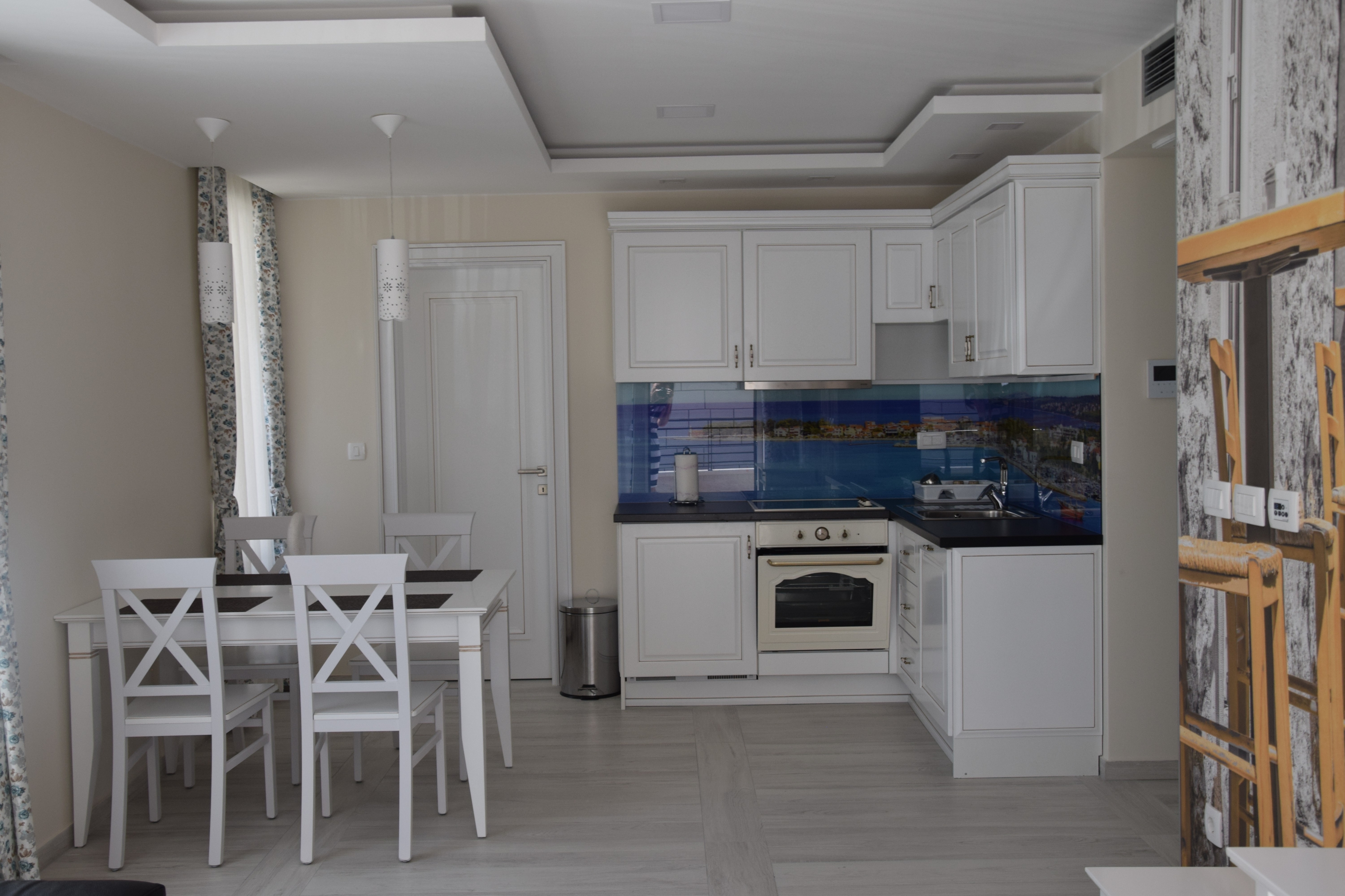 One bedroom apartment with terrace Promajna, Makarska  A-a
