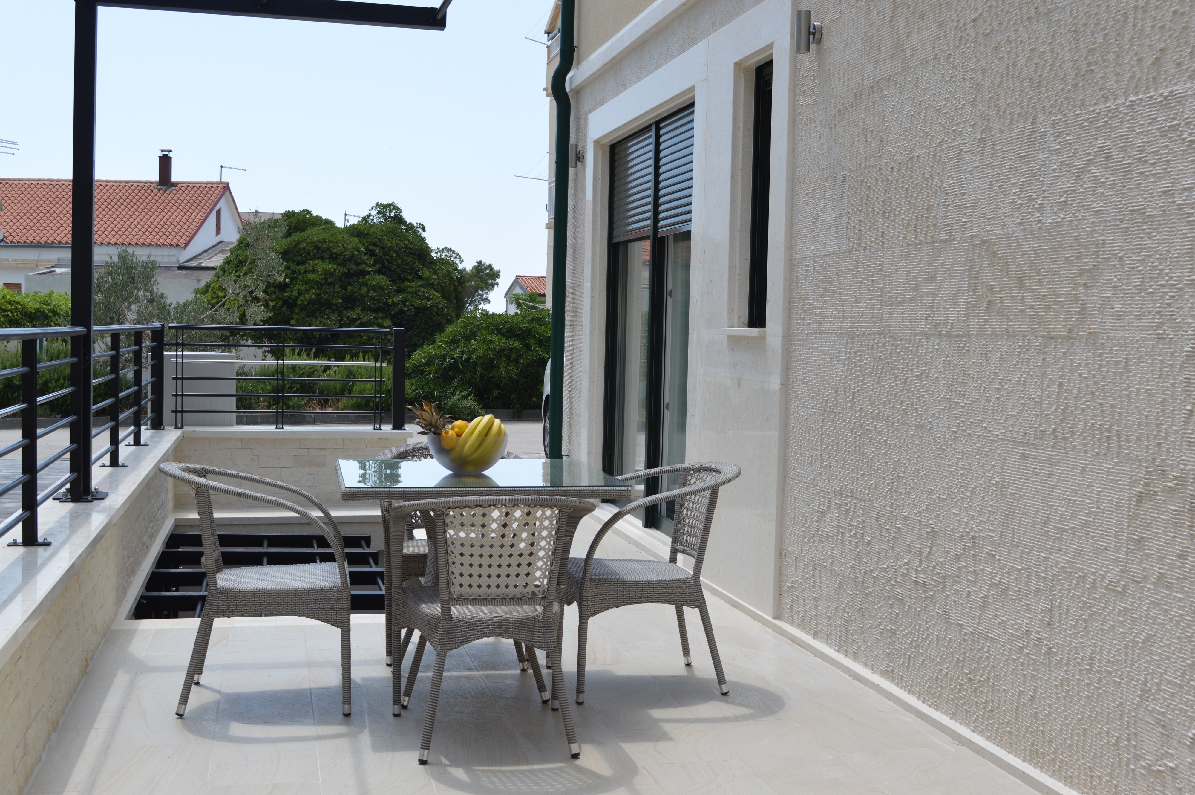 One bedroom apartment with terrace Promajna, Makarska  A-b