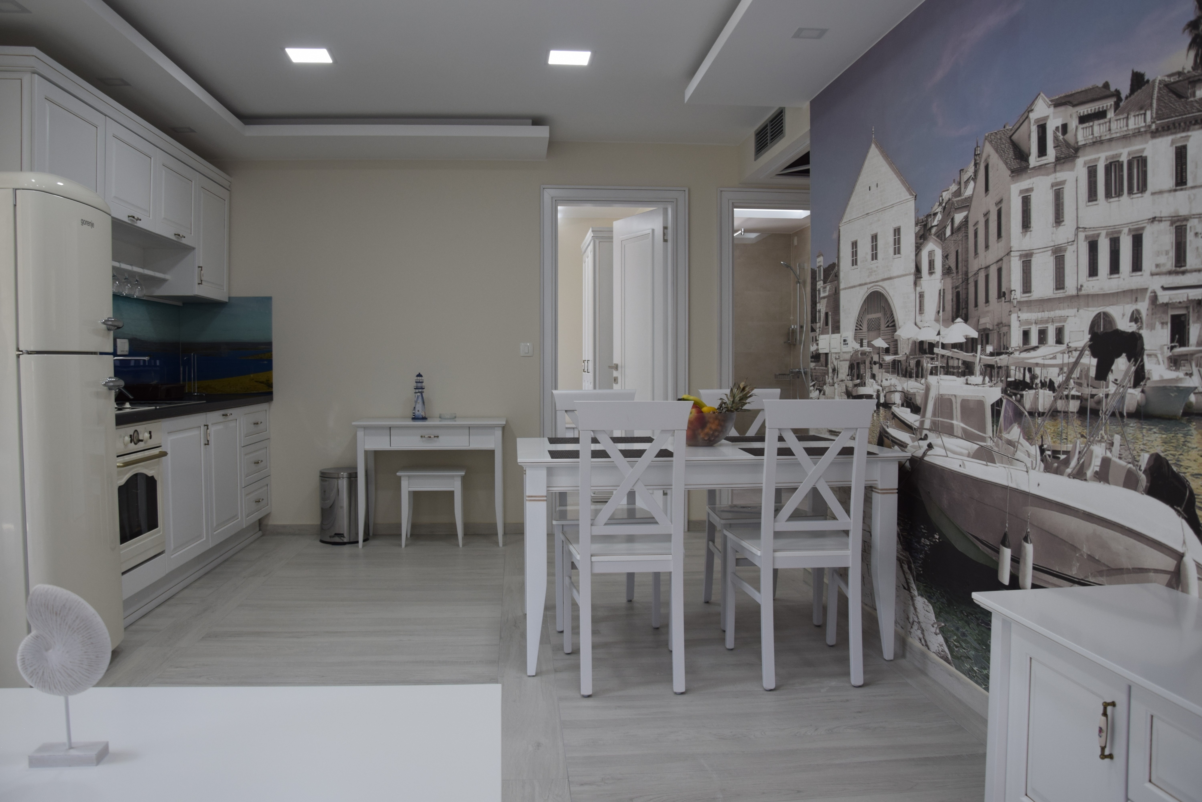 One bedroom apartment with balcony Promajna, Makarska  A-c