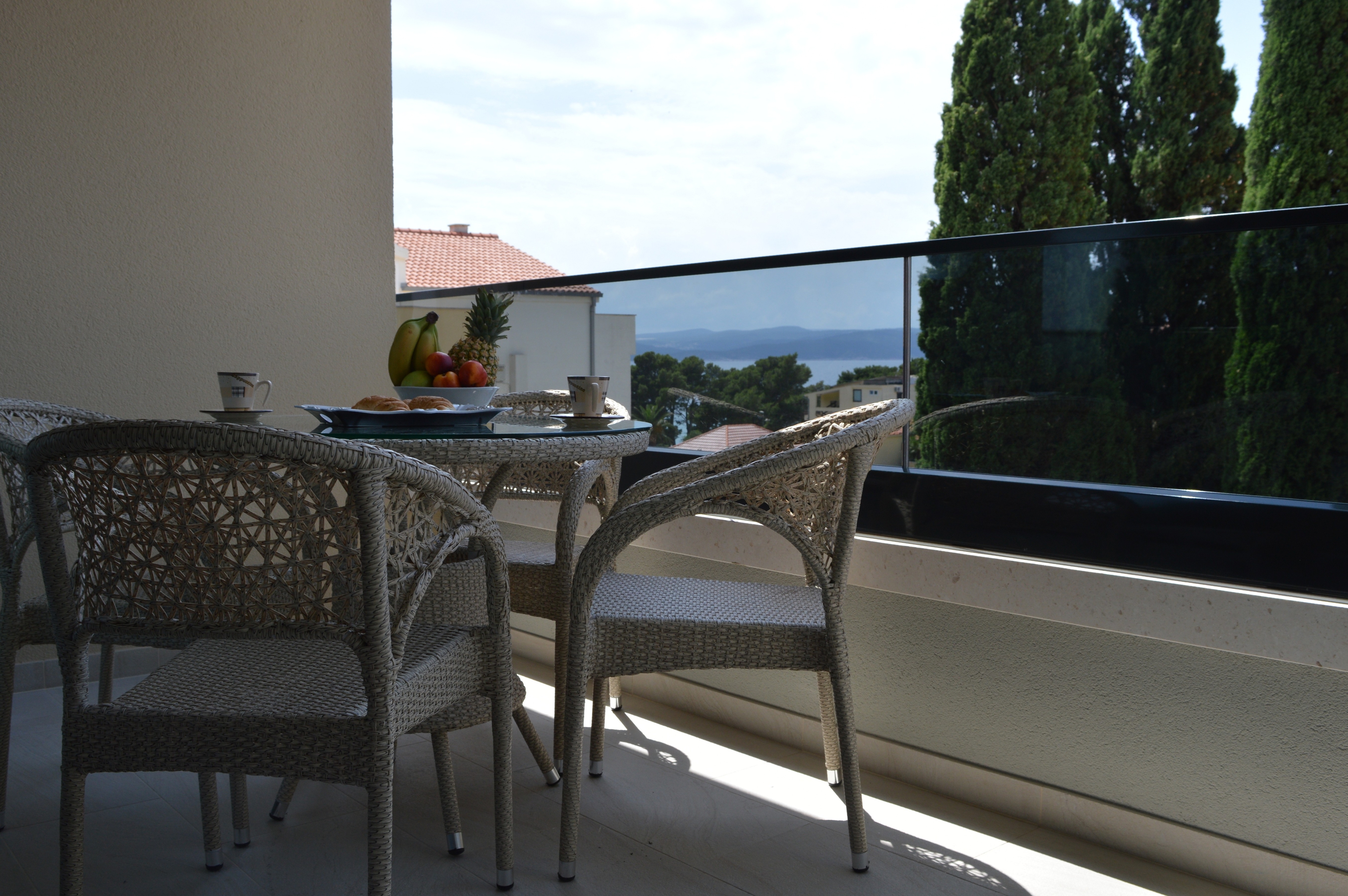 One bedroom apartment with balcony Promajna, Makarska  A-d