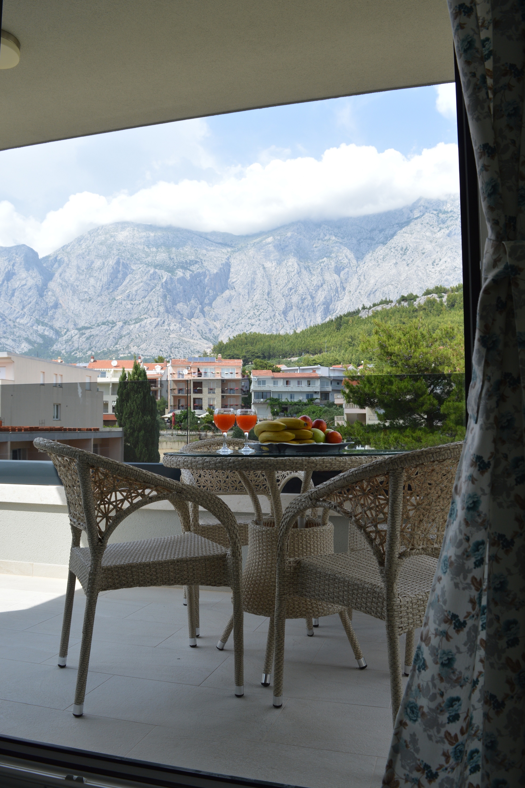 One bedroom apartment with balcony Promajna, Makarska  A-f