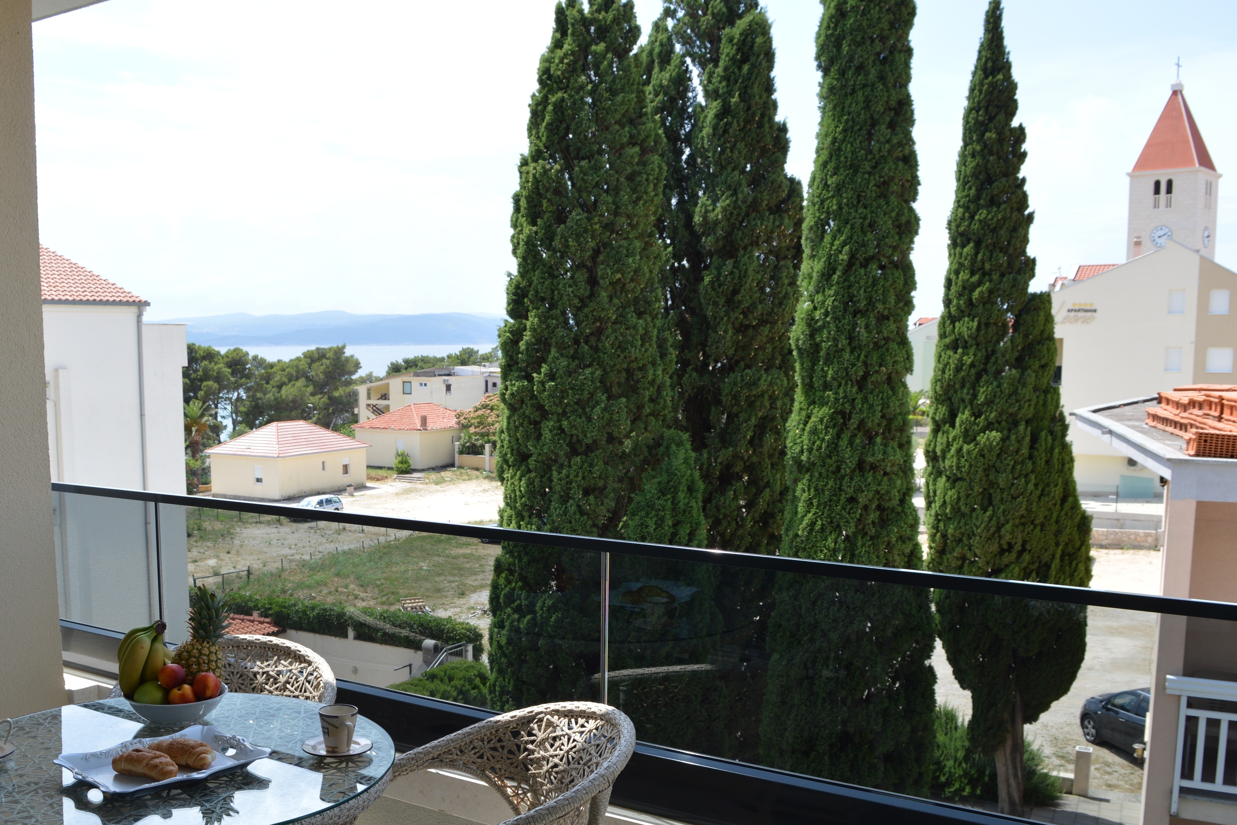 One bedroom apartment with balcony Promajna, Makarska  A-i