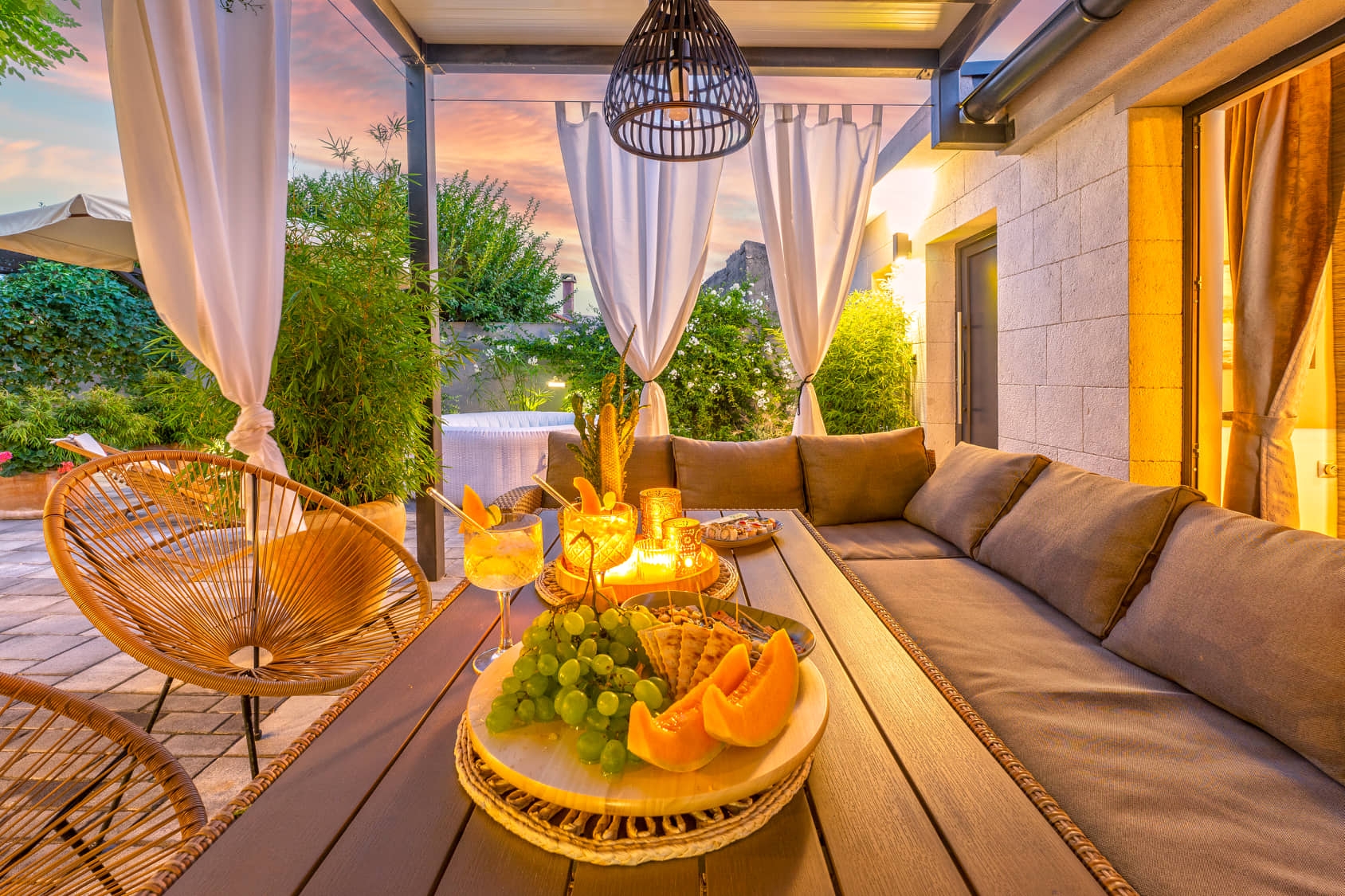 Two bedroom house with terrace Privlaka, Zadar  K