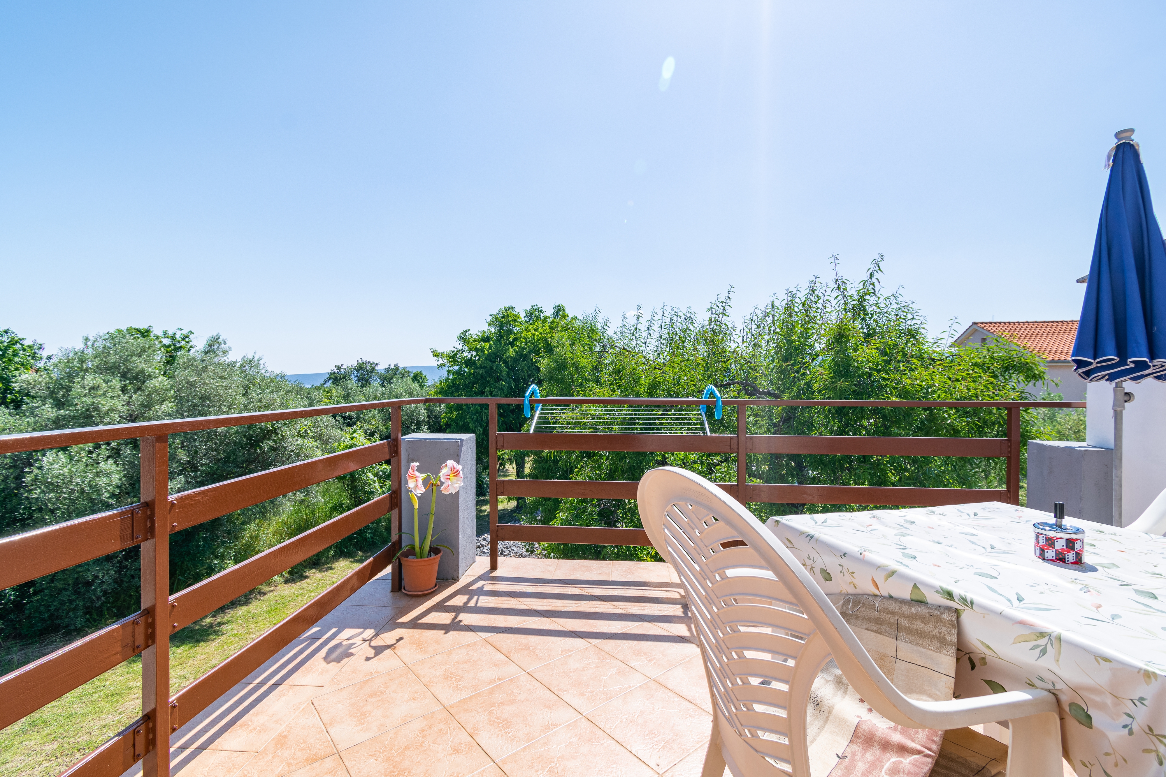 Studio flat with terrace Skrbcici, Krk  AS-a