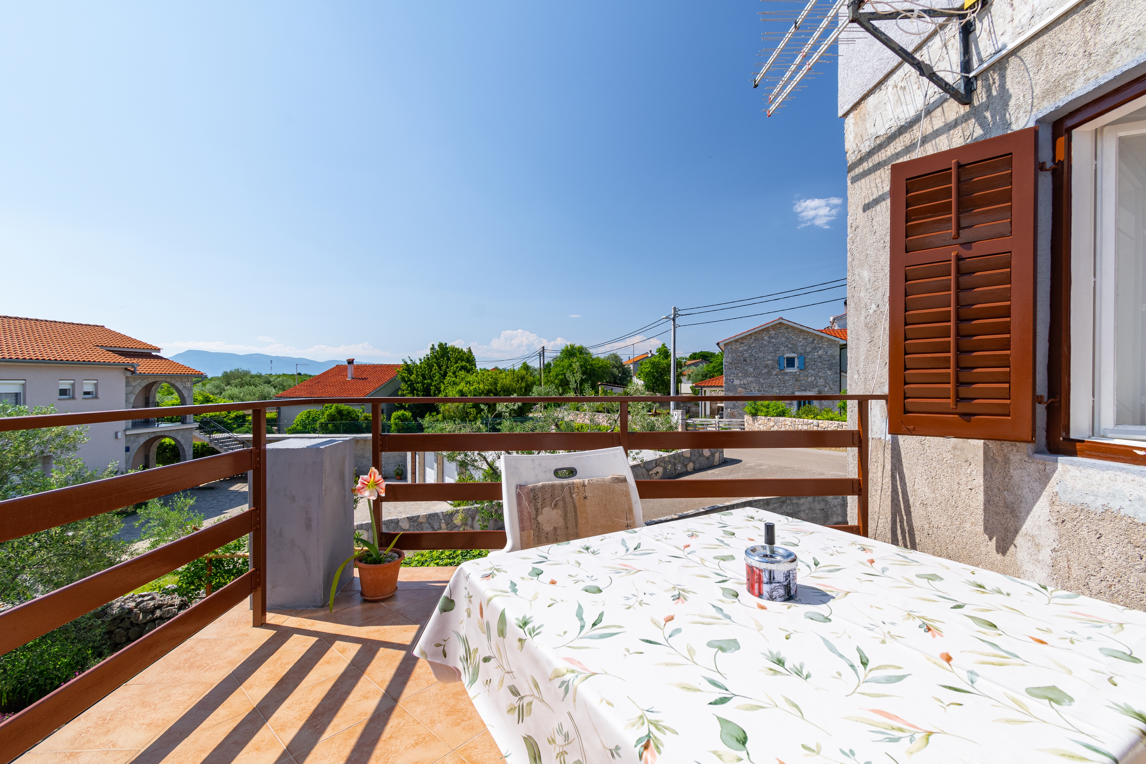 Room with terrace Skrbcici, Krk  S-a