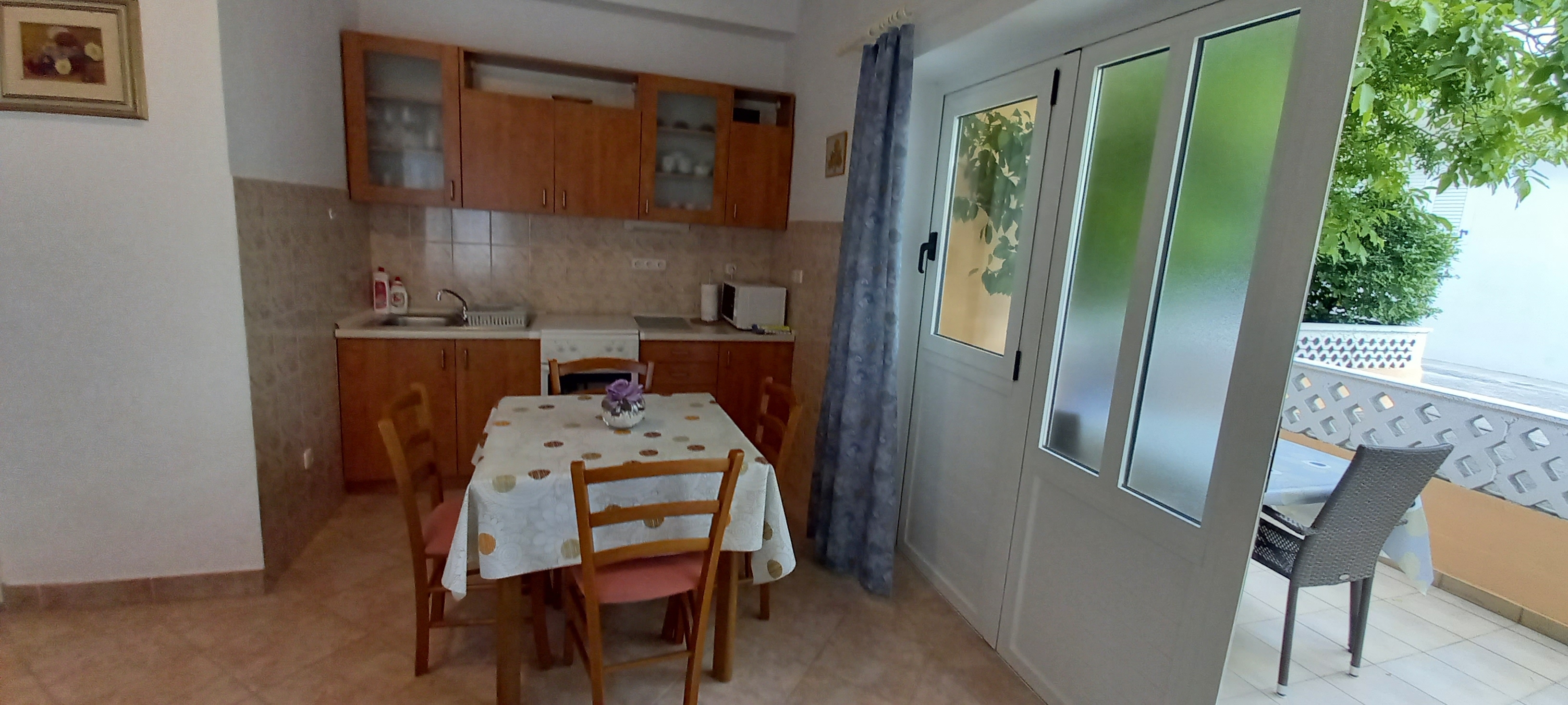 Studio flat with terrace Promajna, Makarska  AS-a