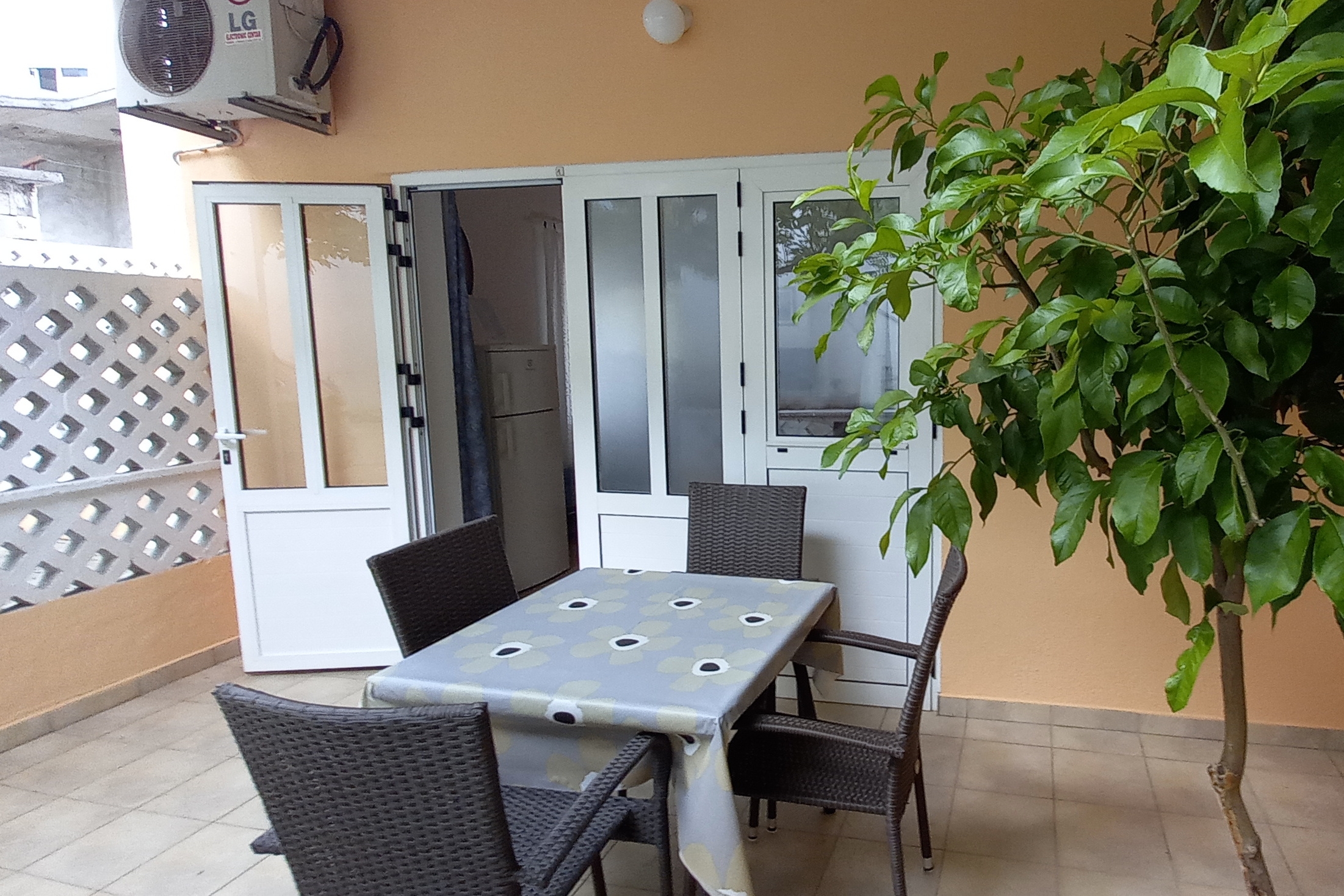 Studio flat with terrace Promajna, Makarska  AS-a