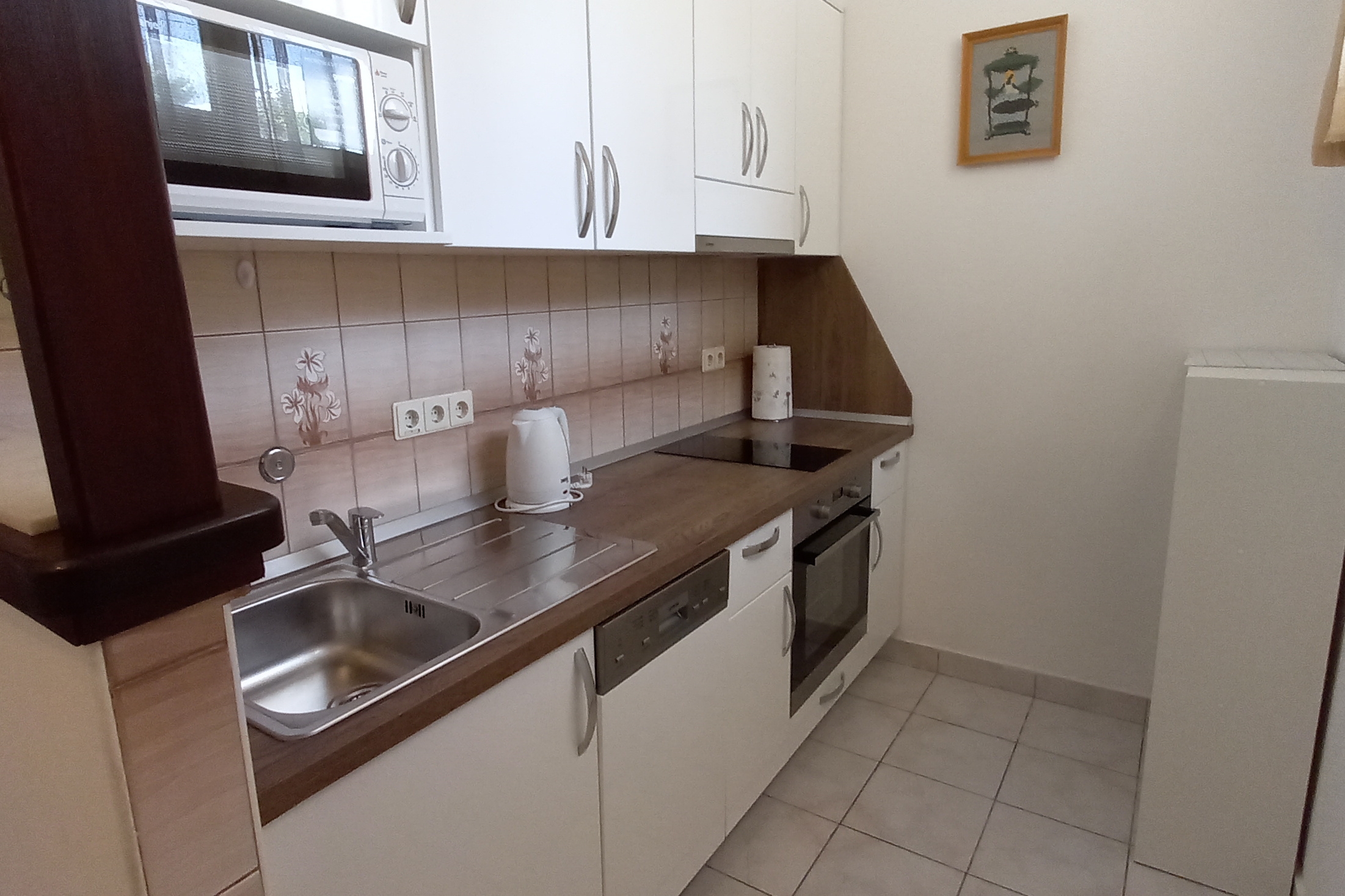 Studio flat with terrace Promajna, Makarska  AS-b