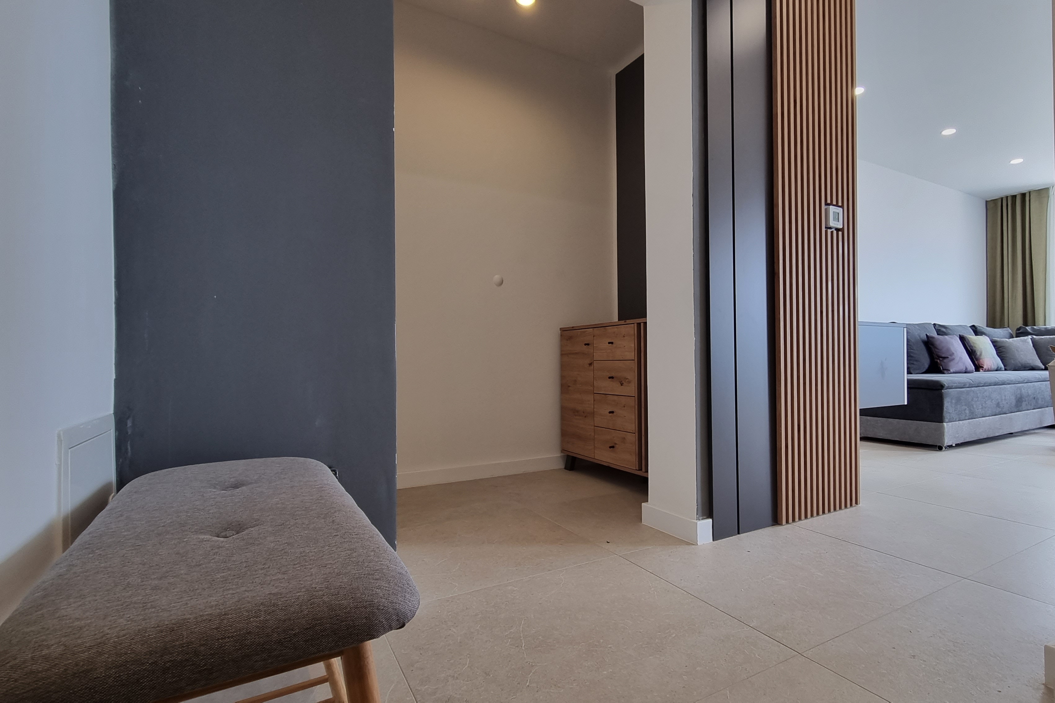 One bedroom apartment with terrace and sea view Šilo, Krk  A-b