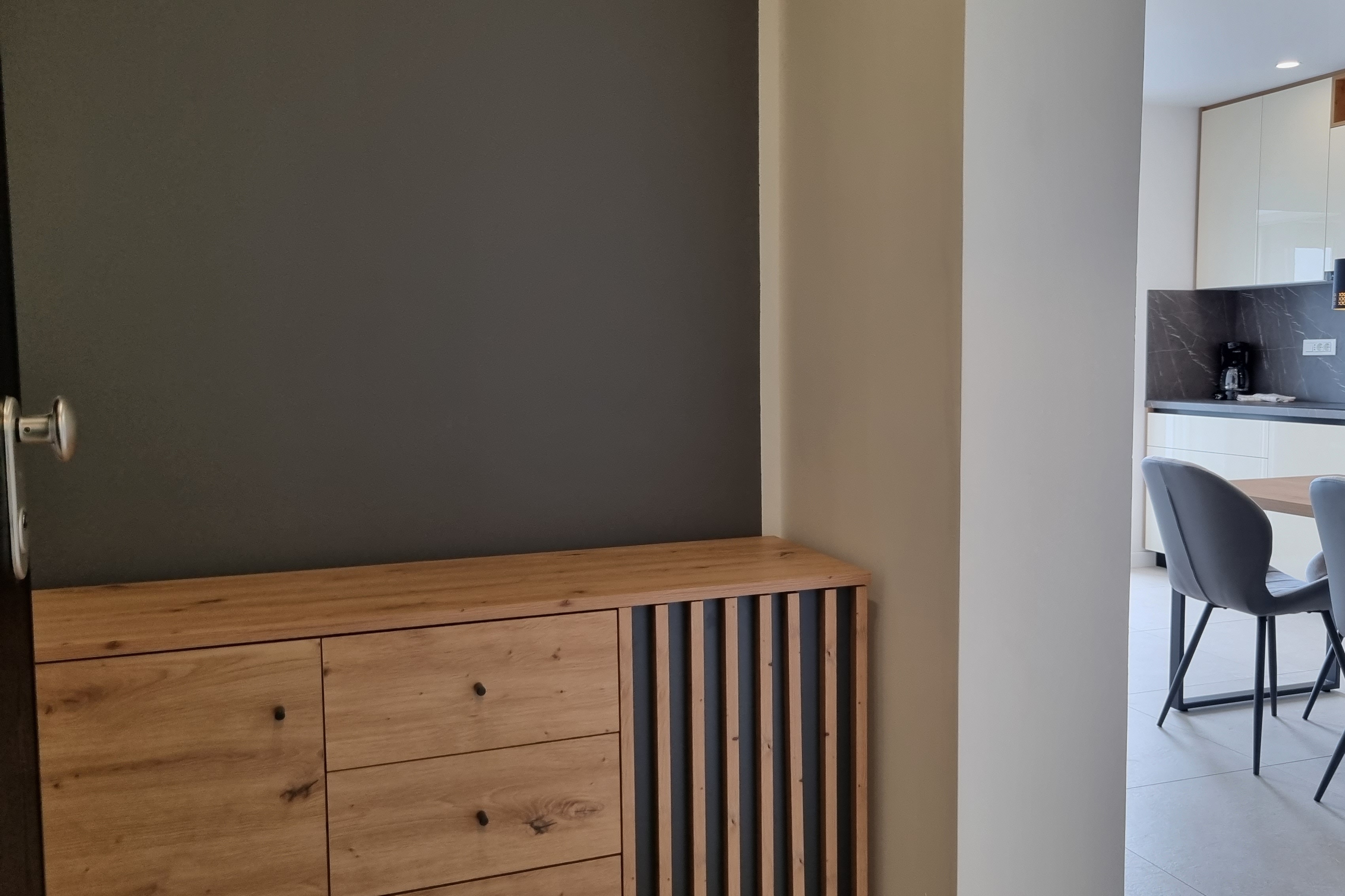 One bedroom apartment with terrace and sea view Šilo, Krk  A-b