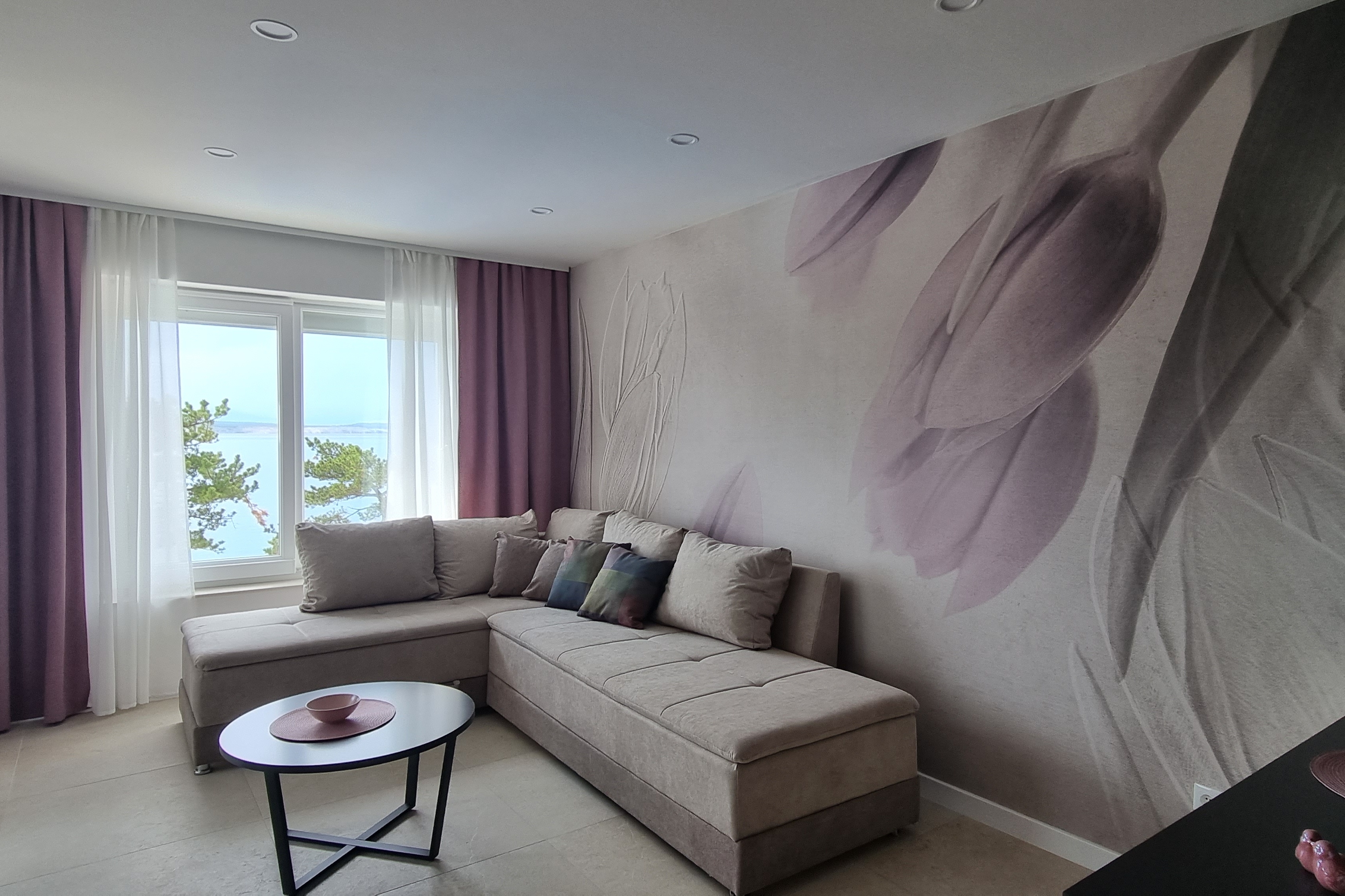 One bedroom apartment with terrace and sea view Šilo, Krk (A-21242-c)