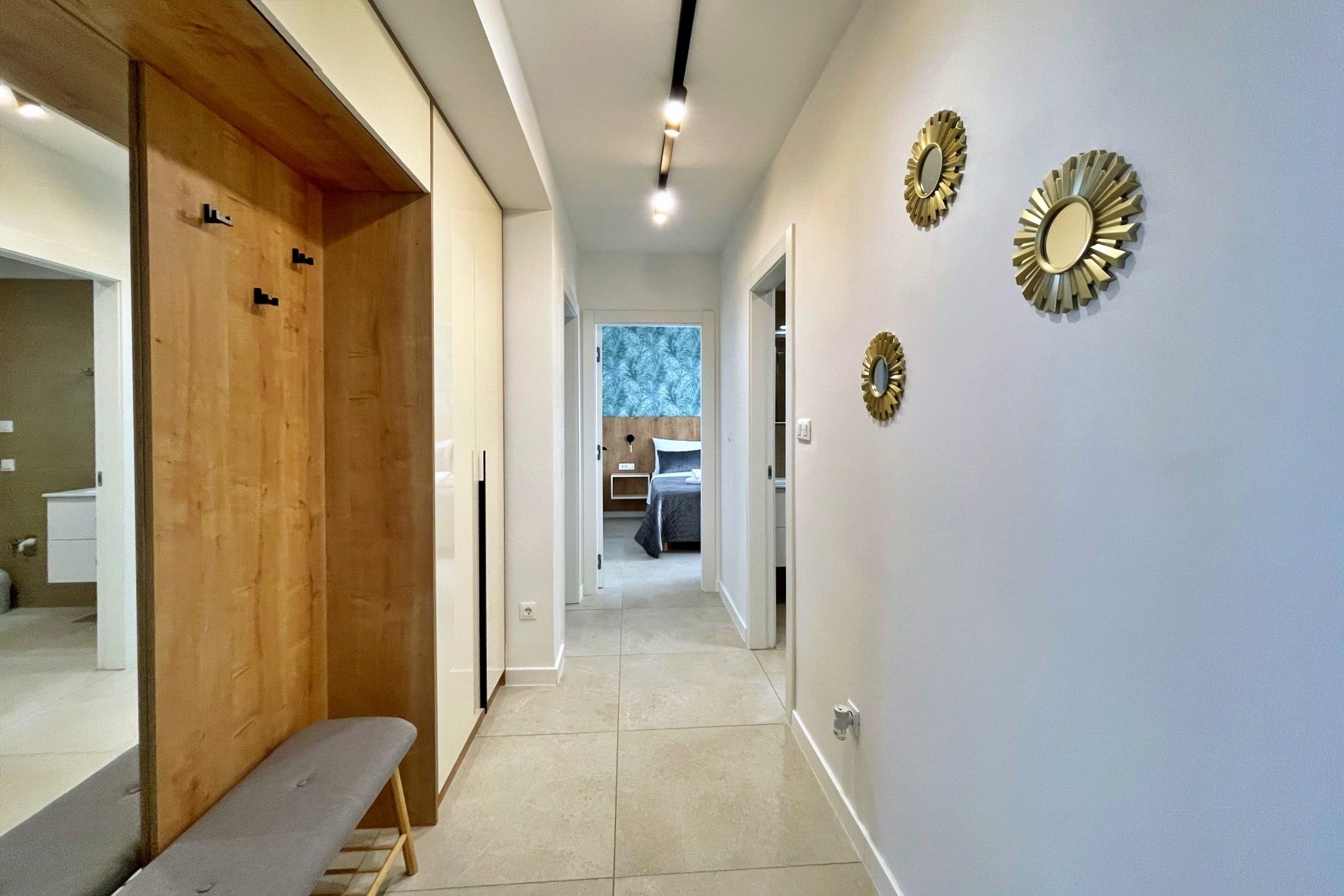 Two bedroom apartment with terrace and sea view Šilo, Krk  A-f