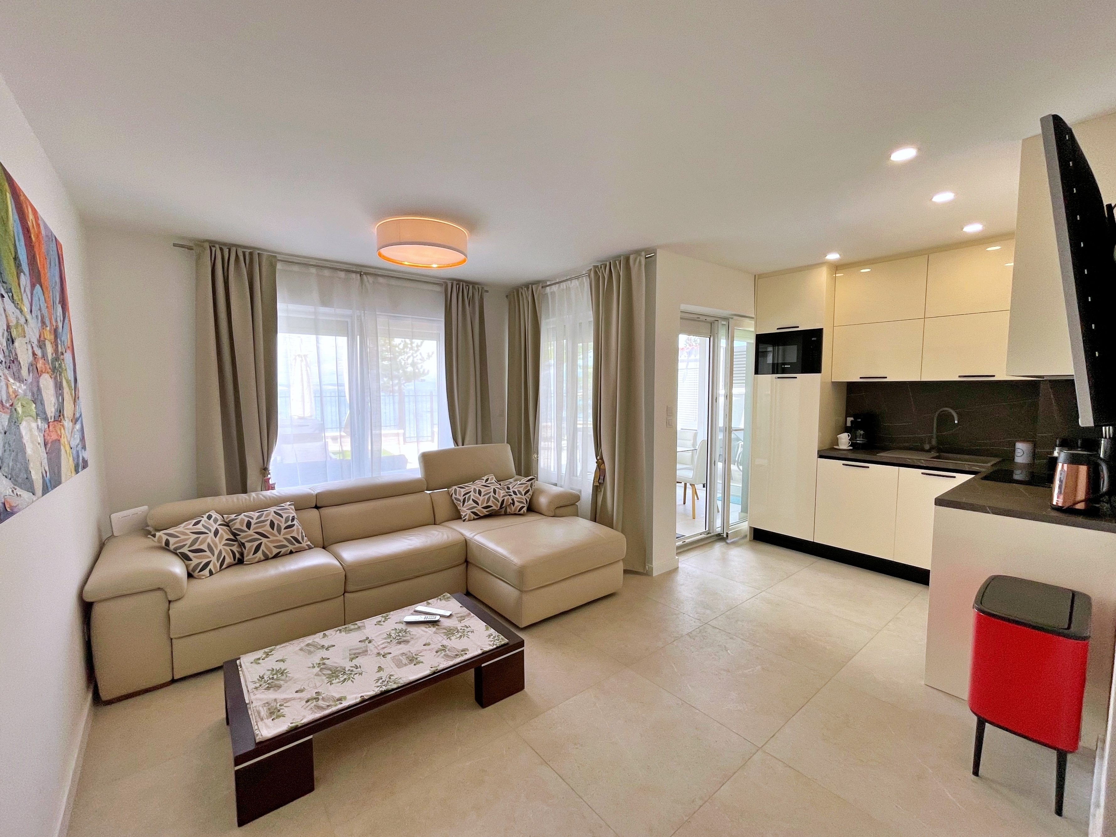 Two bedroom apartment with terrace and sea view Šilo, Krk (A-21242-i) Two bedroom apartment with terrace and sea view Šilo, Krk (A-21242-i)