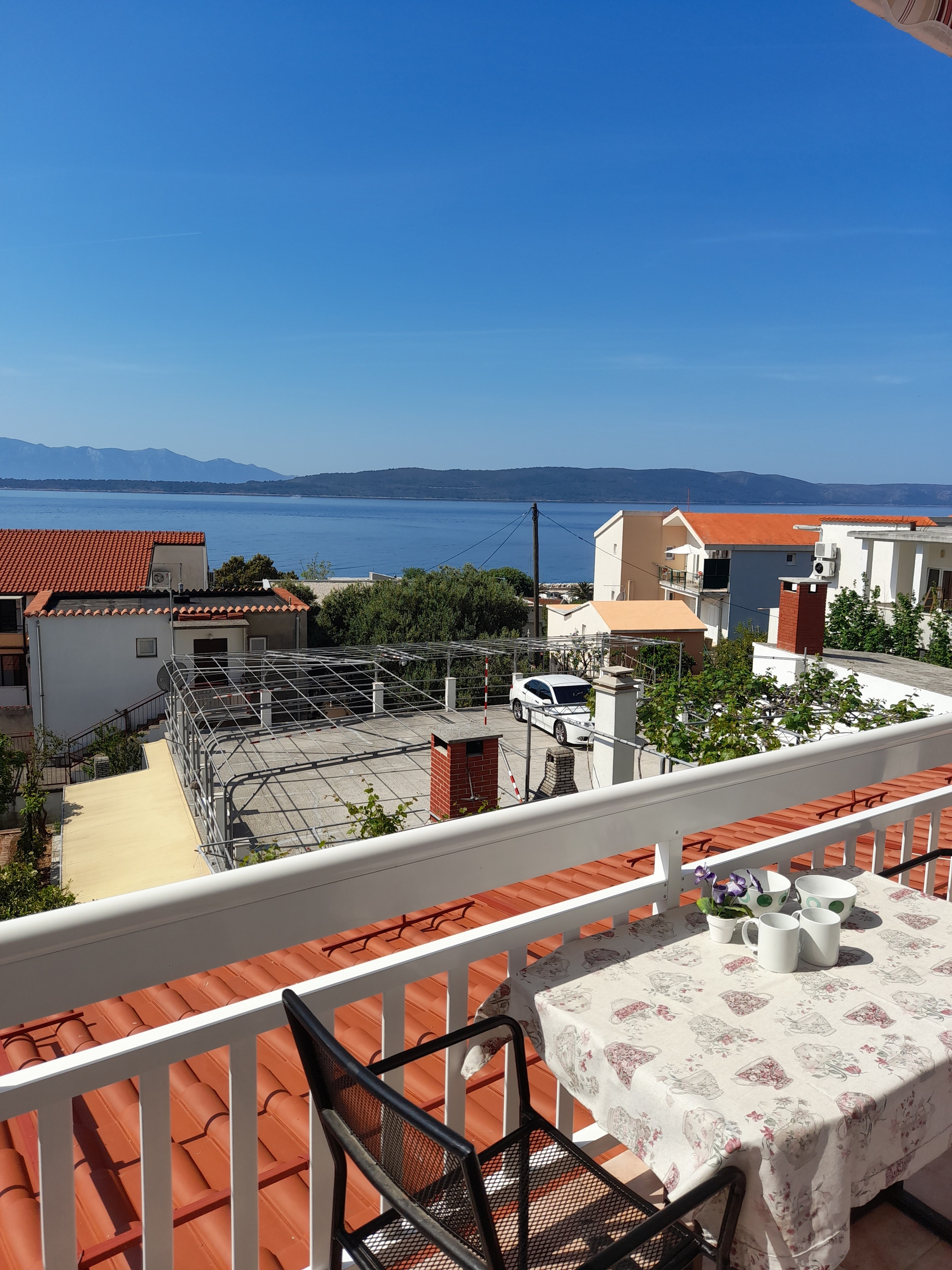 Studio flat with balcony and sea view Živogošće - Blato, Makarska  AS-a