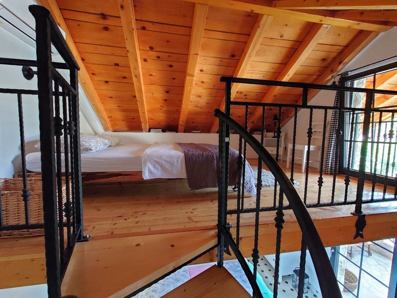 Two bedroom house with terrace Vrsine, Trogir  K