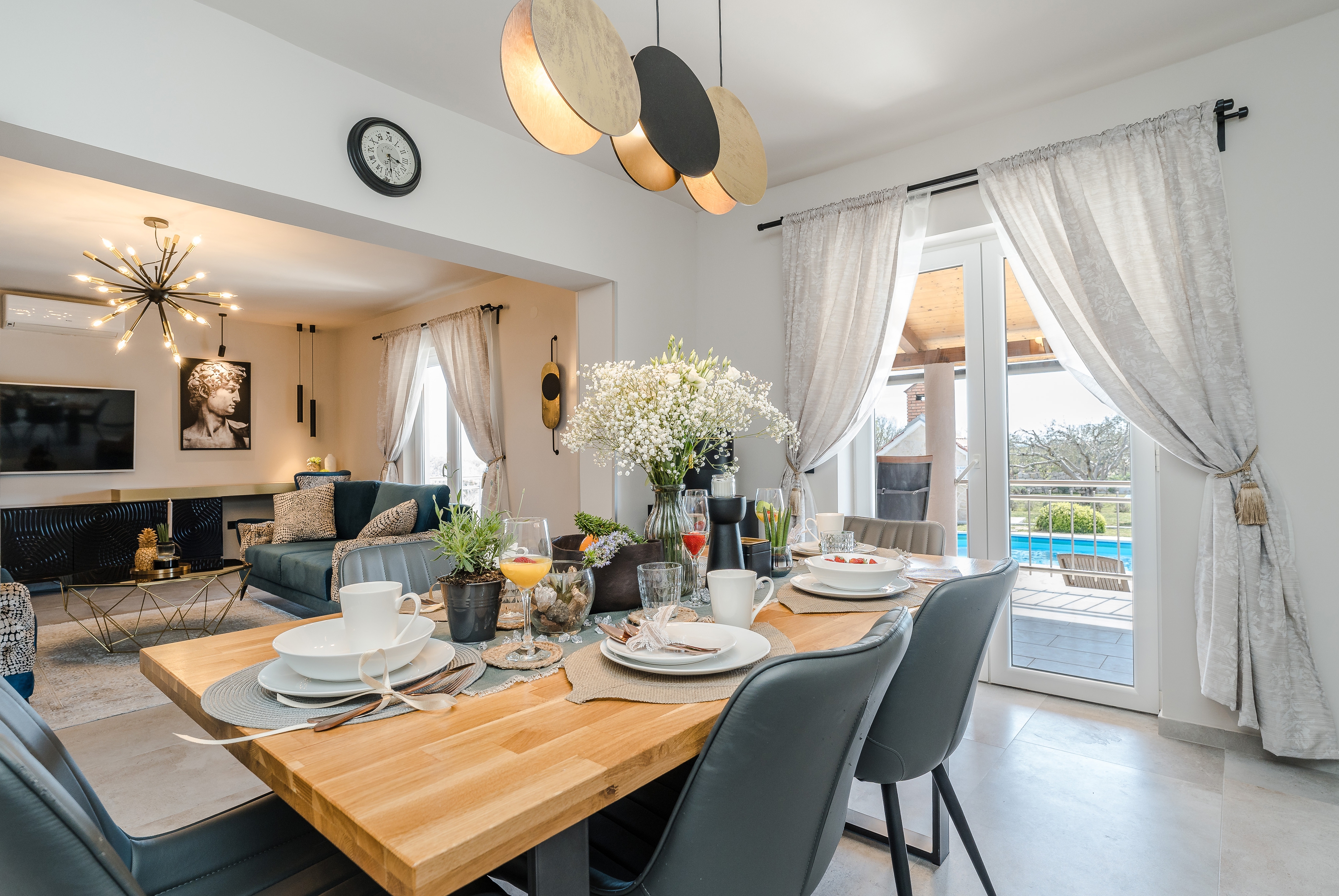 Three bedroom house with terrace Privlaka, Zadar (K-21280)