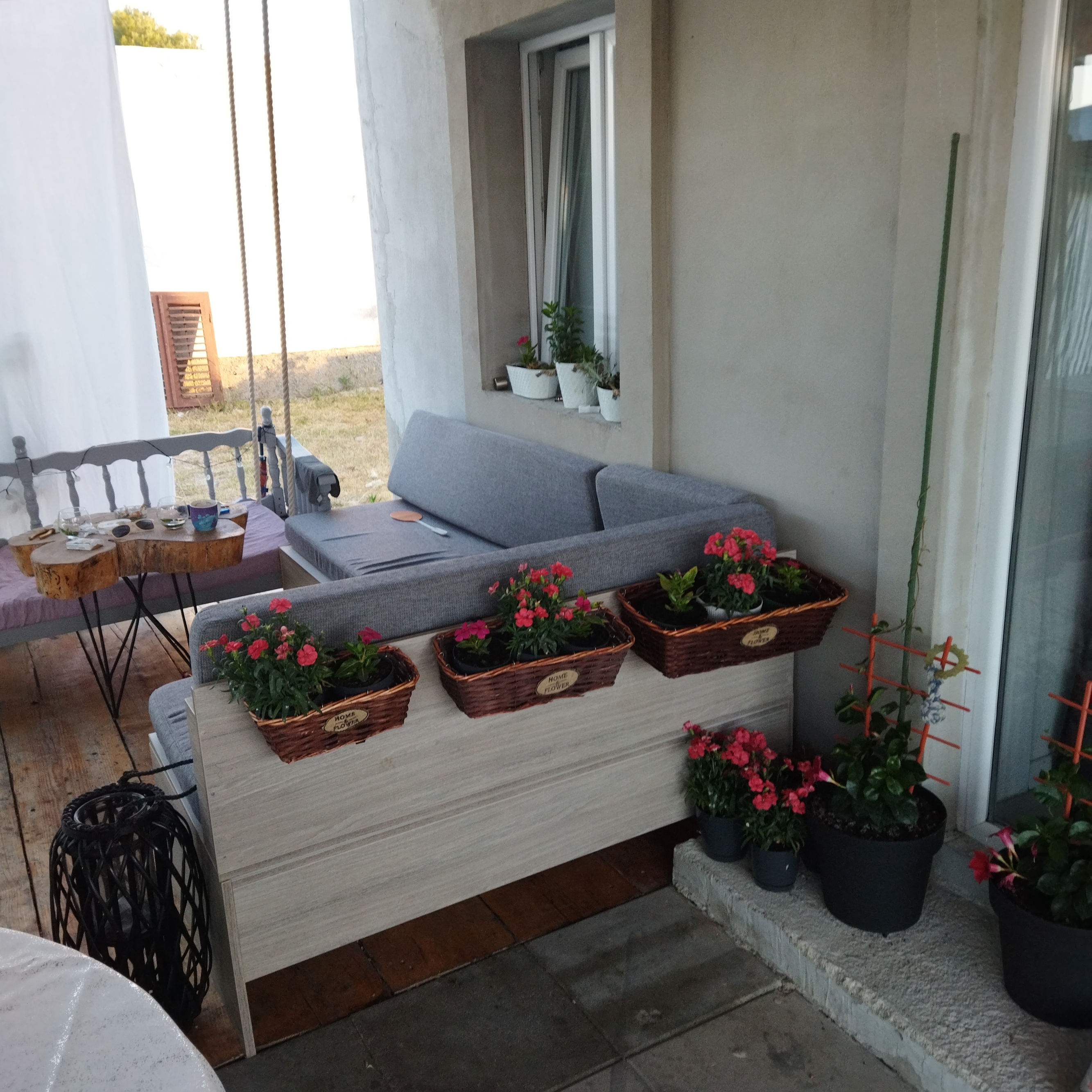 Two bedroom house with terrace Drage, Biograd  K