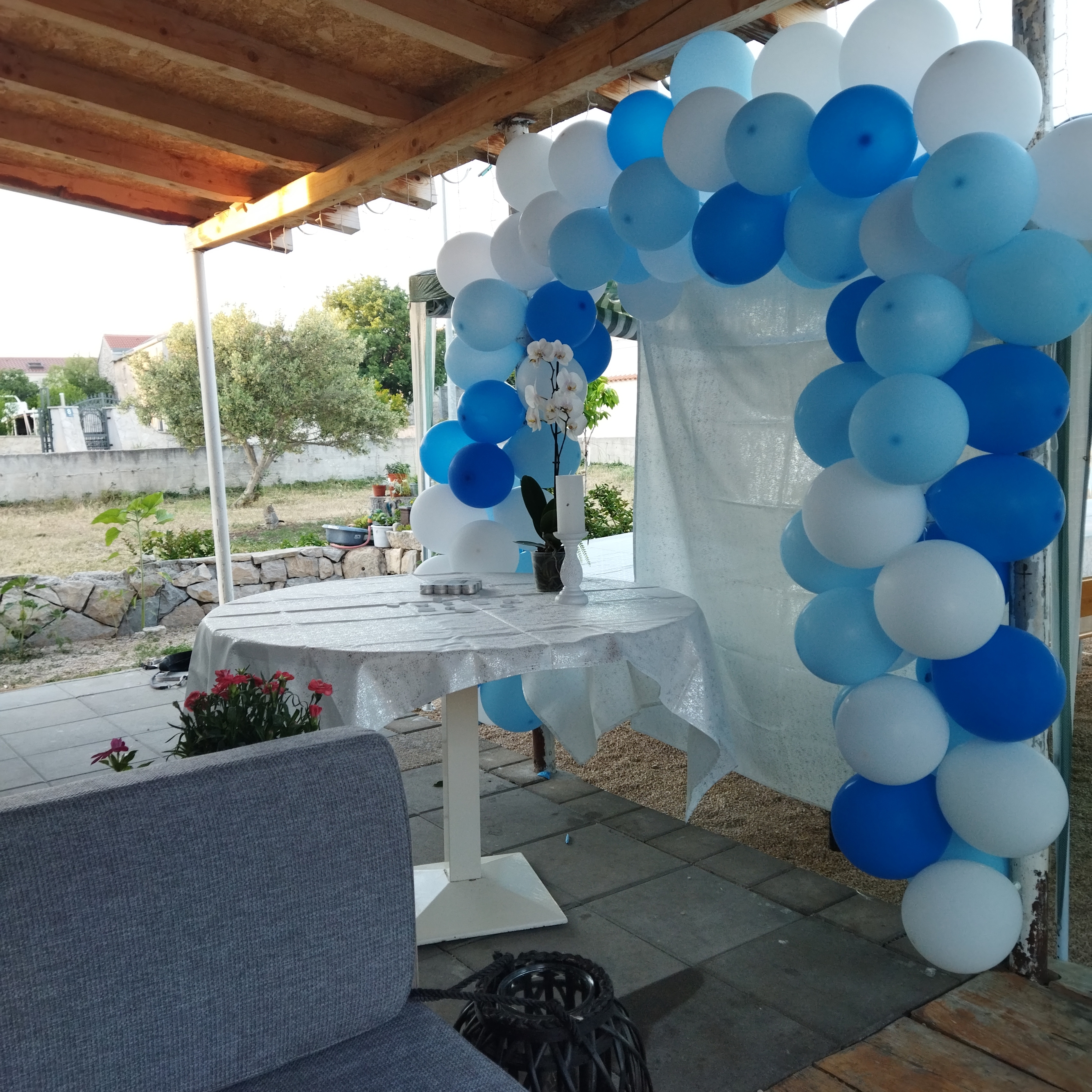Two bedroom house with terrace Drage, Biograd  K