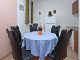 Dining room Novalja, Dining room in the apartment, WiFi.