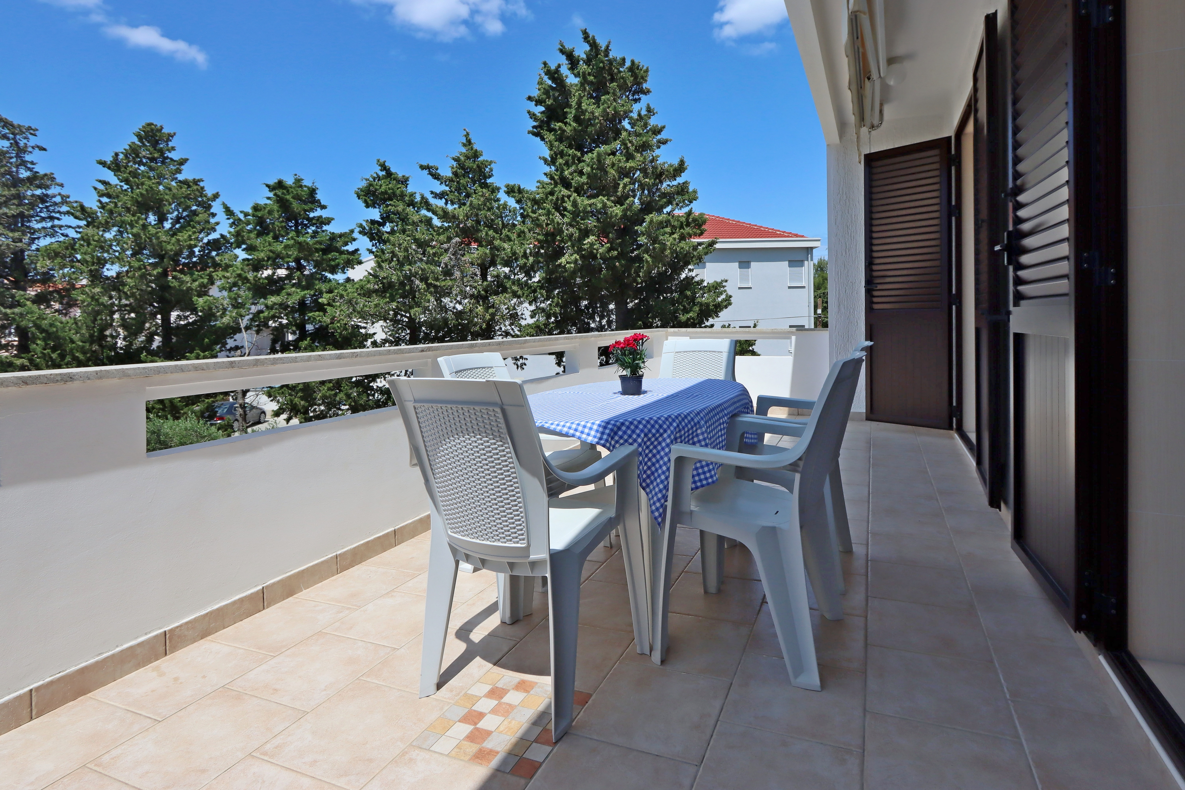 One bedroom apartment with terrace Novalja, Pag  A-a