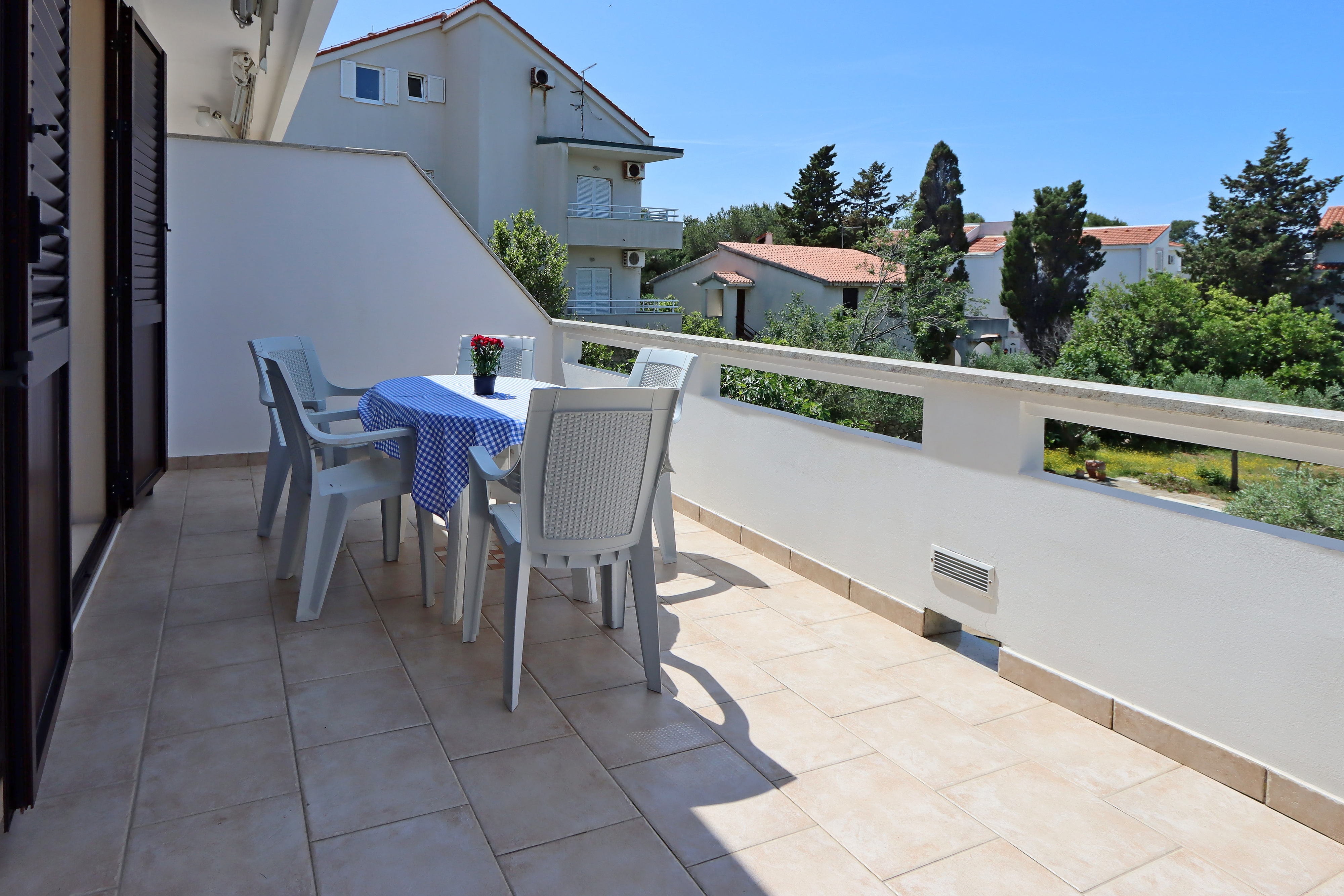 One bedroom apartment with terrace Novalja, Pag  A-a