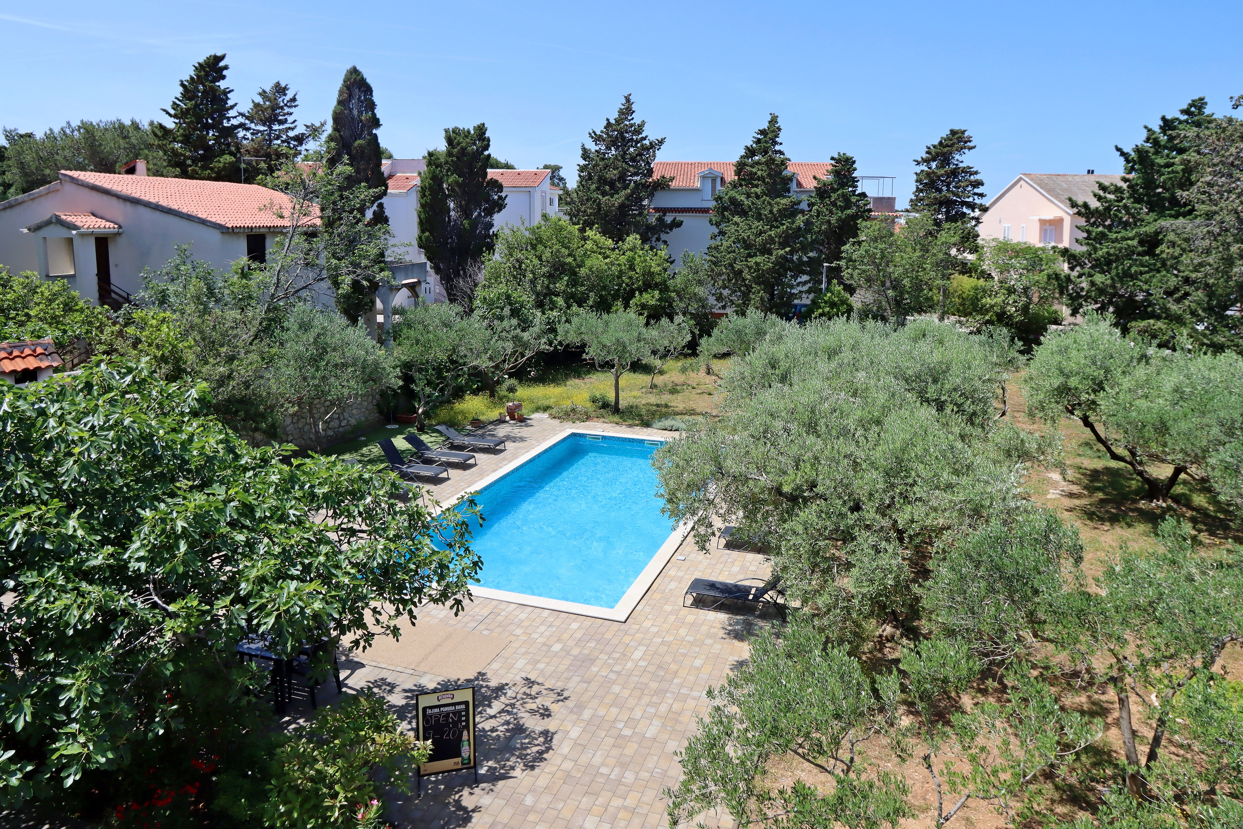 One bedroom apartment with terrace Novalja, Pag  A-a