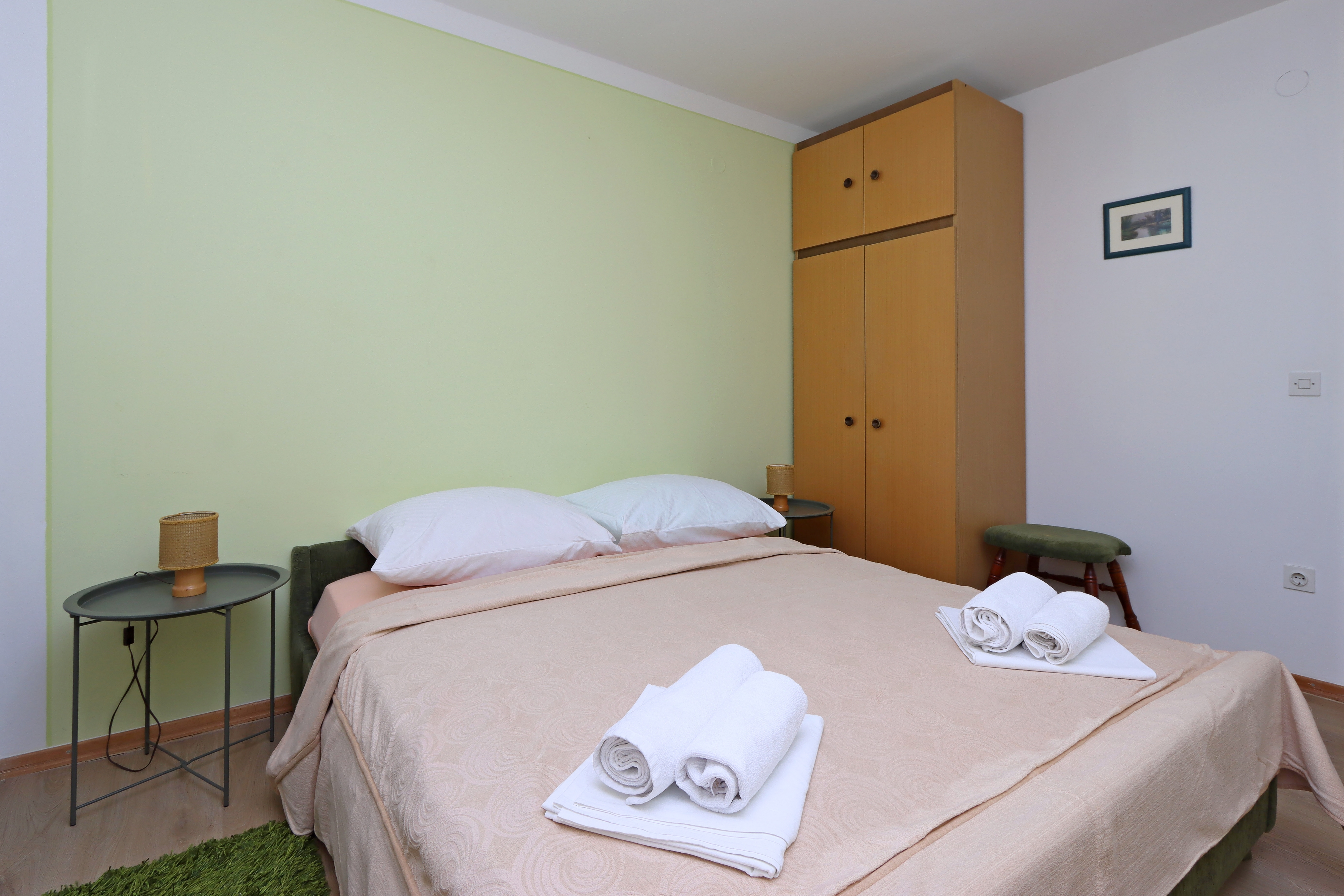 One bedroom apartment with terrace Novalja, Pag  A-b