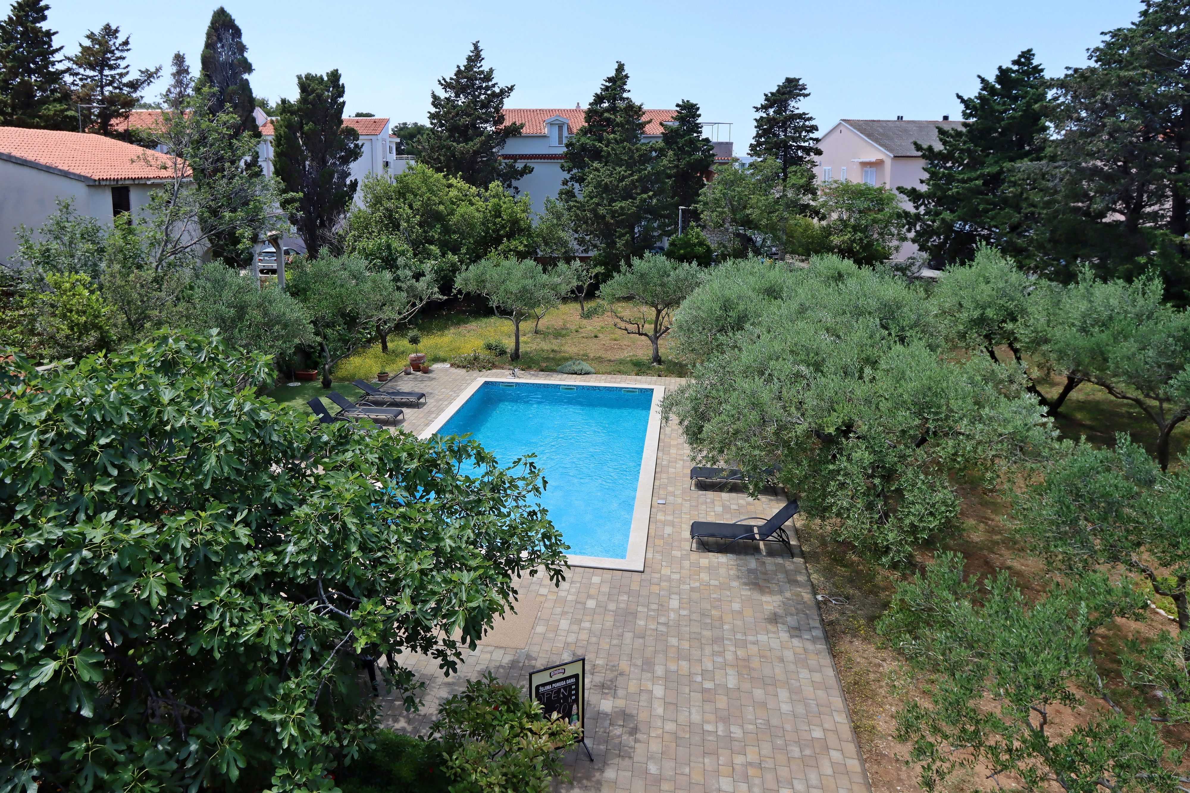One bedroom apartment with terrace Novalja, Pag  A-b