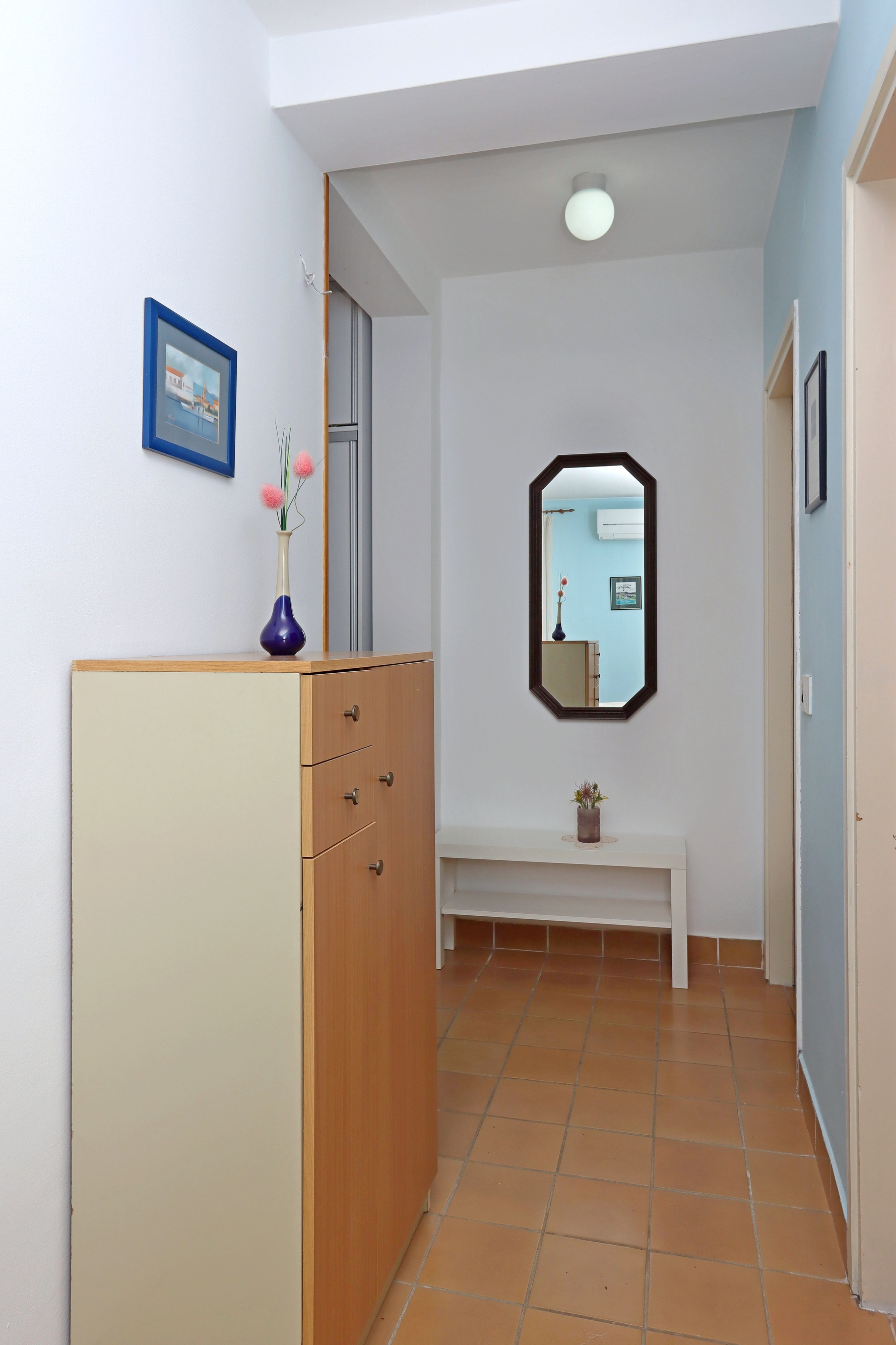 One bedroom apartment with terrace Novalja, Pag  A-c