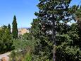Balkon 1 - pogled Novalja, Balkon 1 - pogled u smještaju tipa apartment, WiFi.