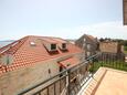 Orebić, Balcon 1 dans l’hébergement en type apartment, avec la vue sur la mer et WiFi.