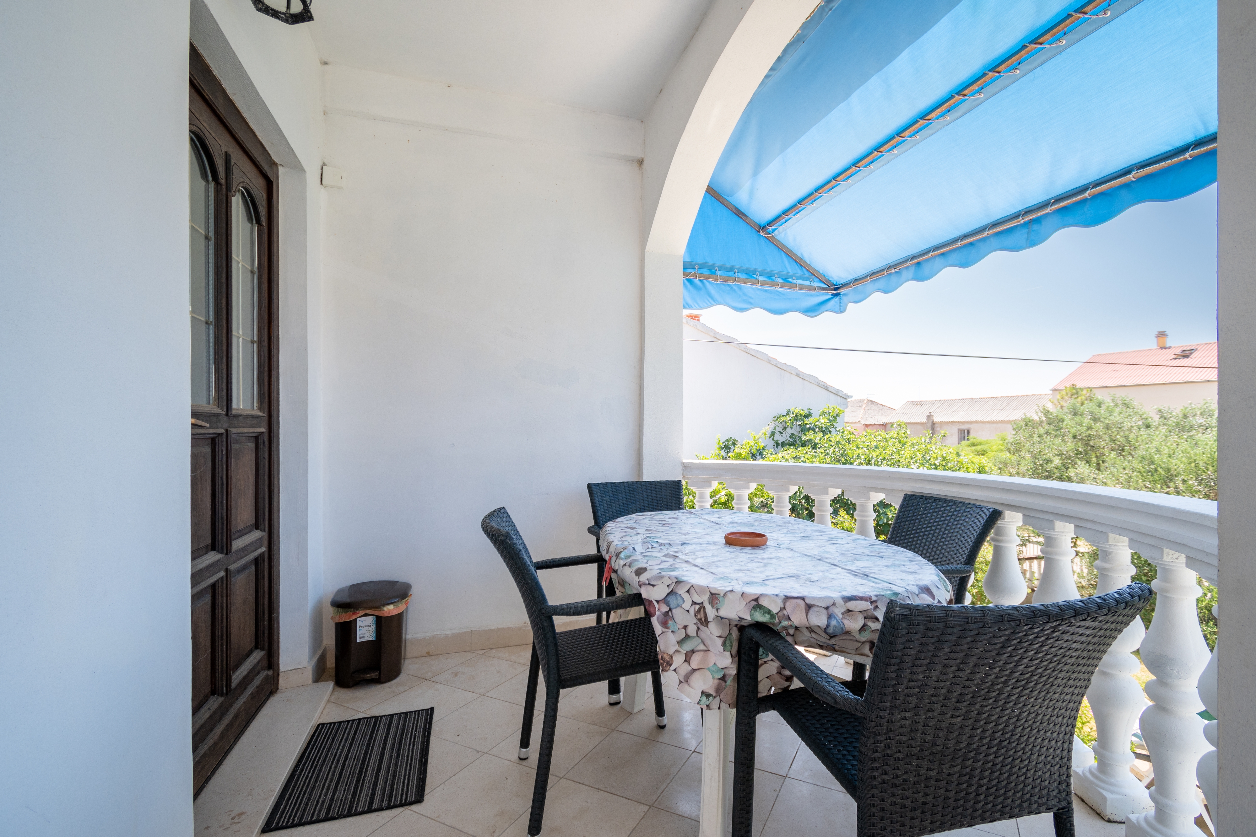 One bedroom apartment with balcony Povljana, Pag  A-a