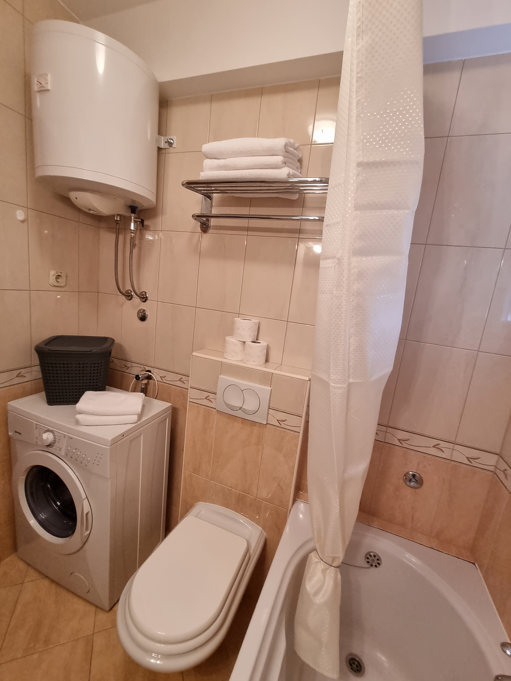 One bedroom apartment with balcony and sea view Promajna, Makarska  A-a