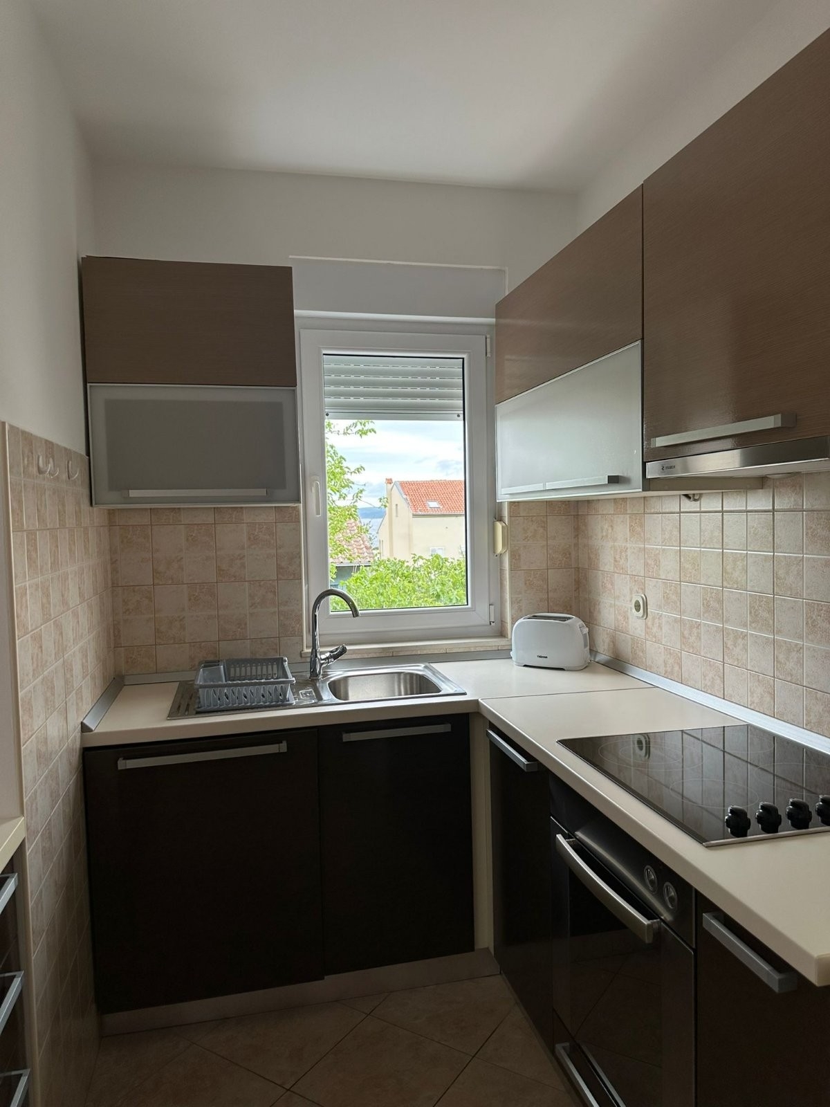 One bedroom apartment with balcony and sea view Promajna, Makarska  A-a