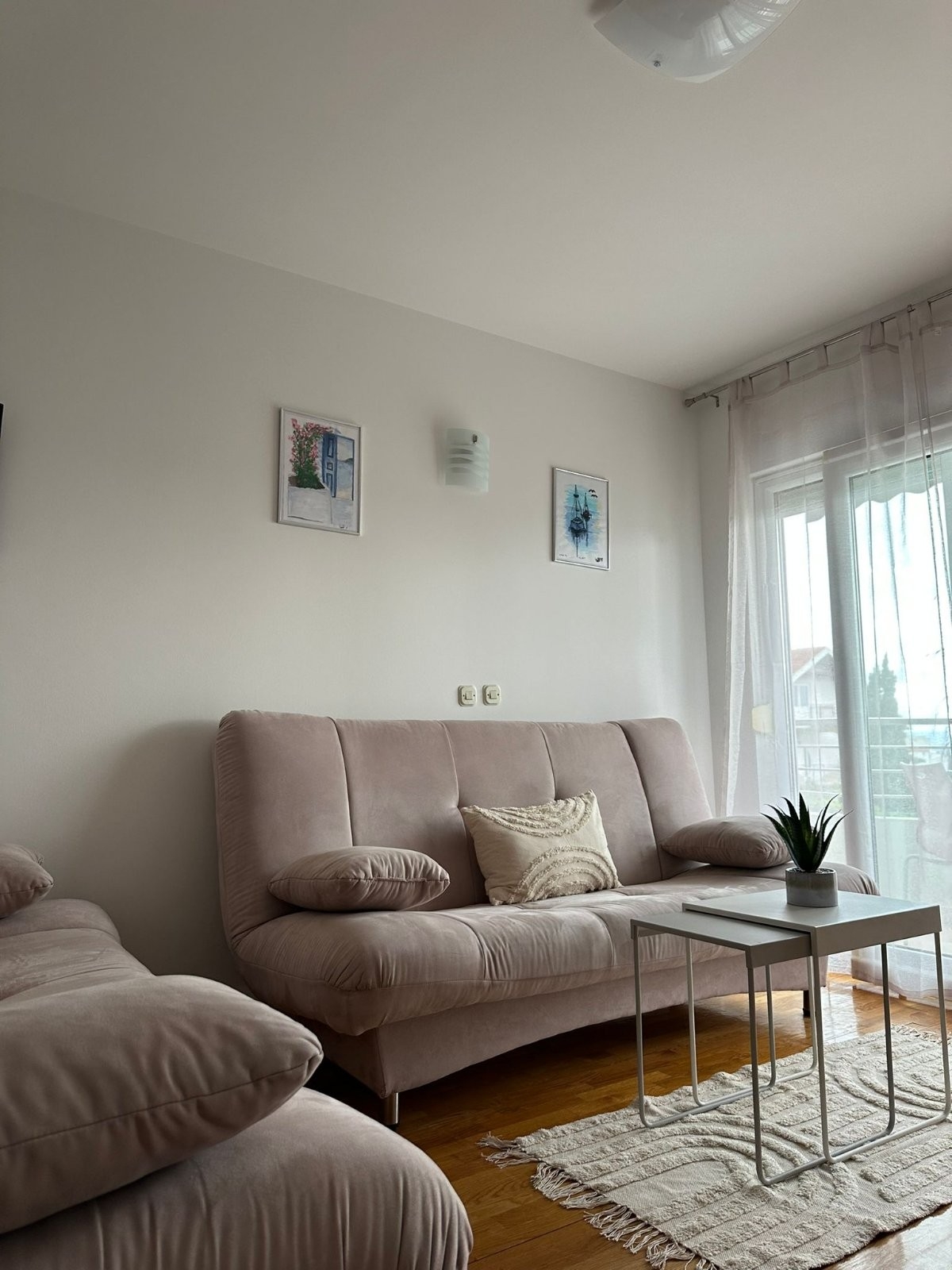 One bedroom apartment with balcony and sea view Promajna, Makarska  A-a