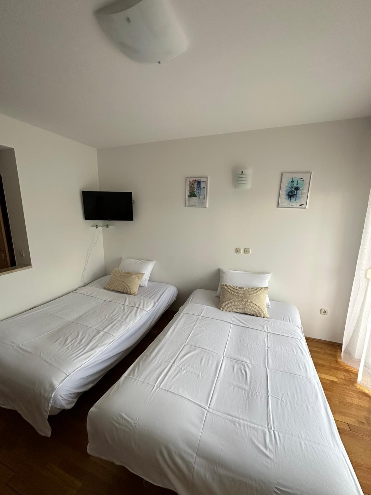 One bedroom apartment with balcony and sea view Promajna, Makarska  A-a
