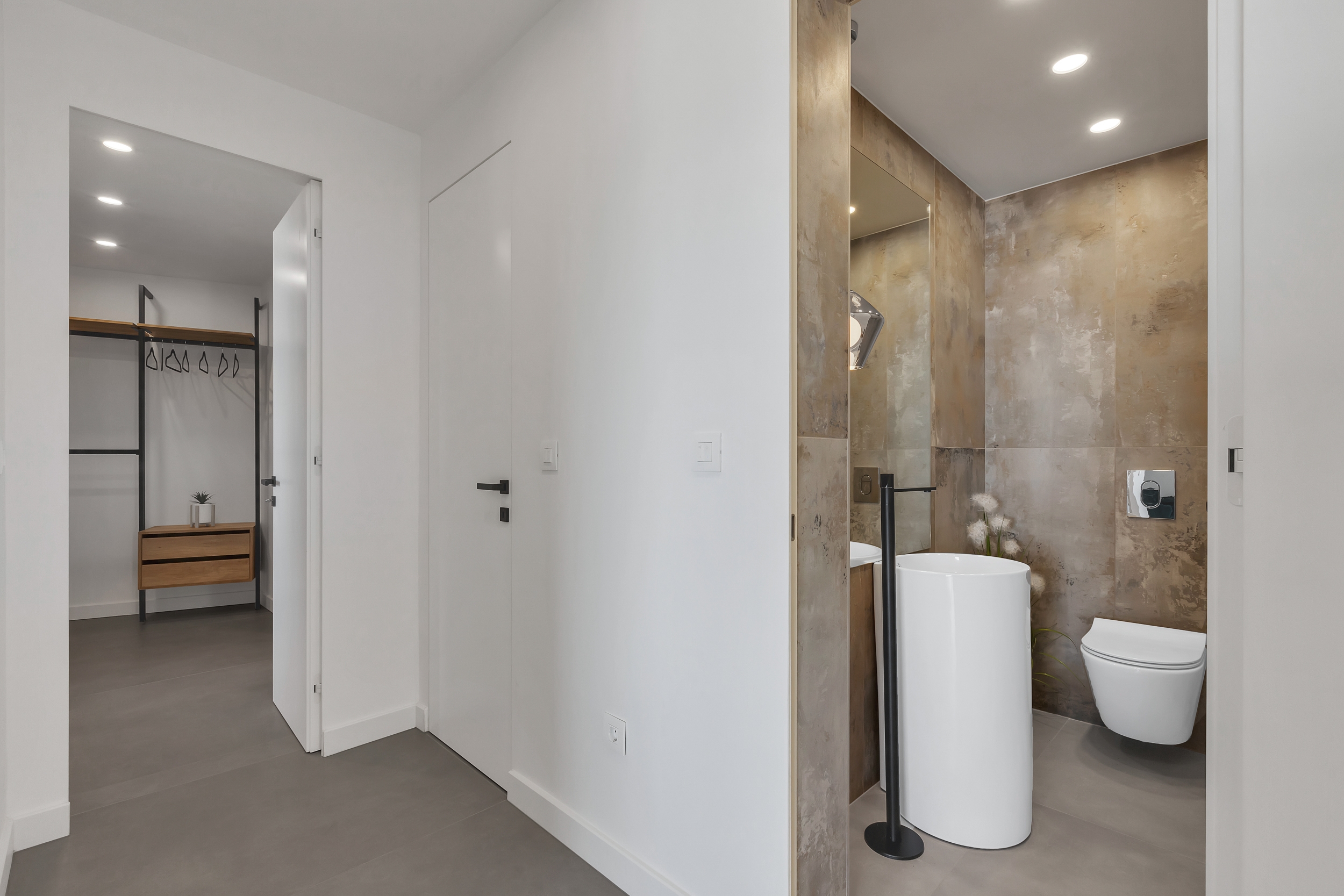 Two bedroom apartment with terrace and sea view Drašnice, Makarska  A-a