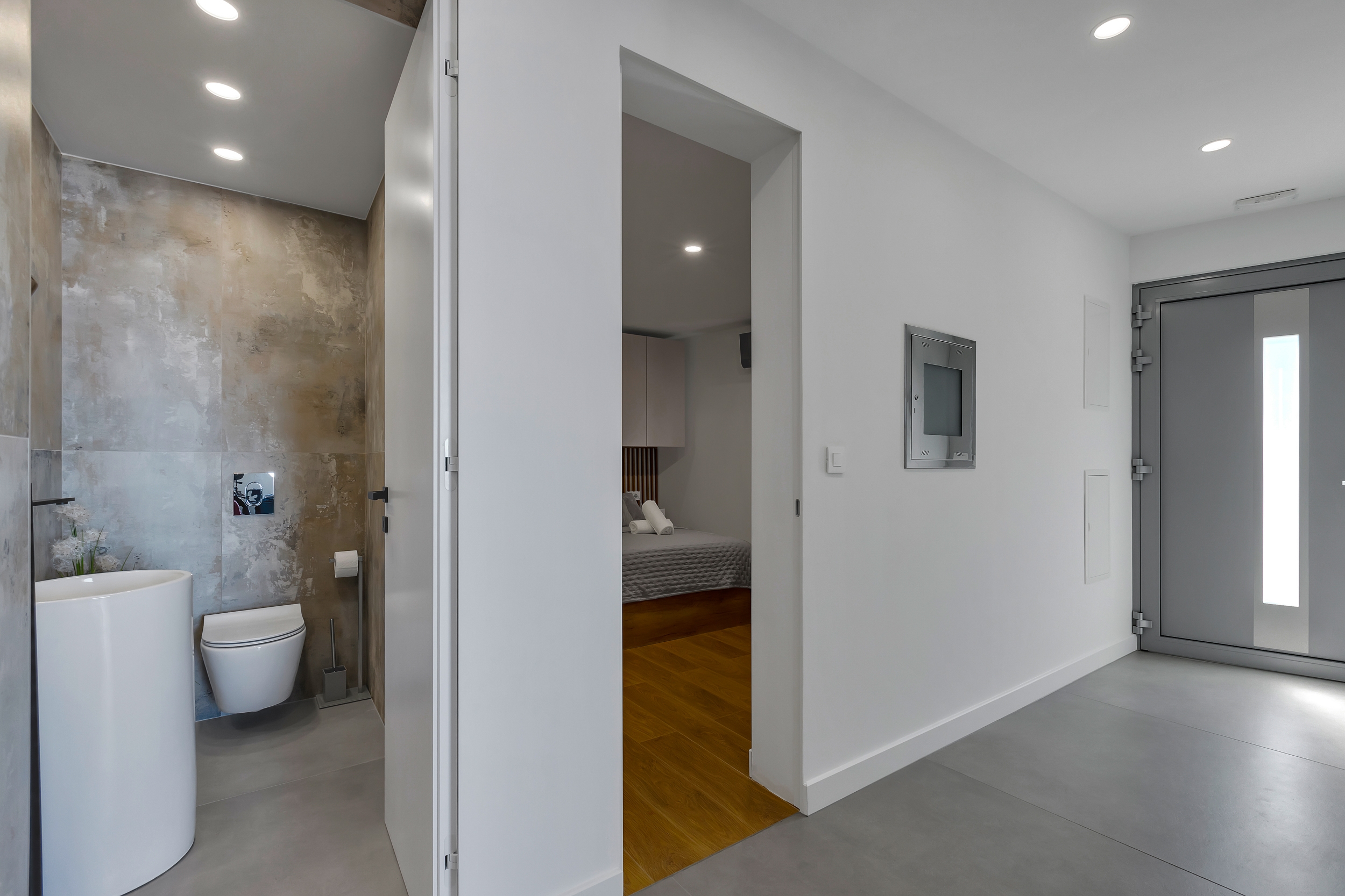 Two bedroom apartment with terrace and sea view Drašnice, Makarska  A-a