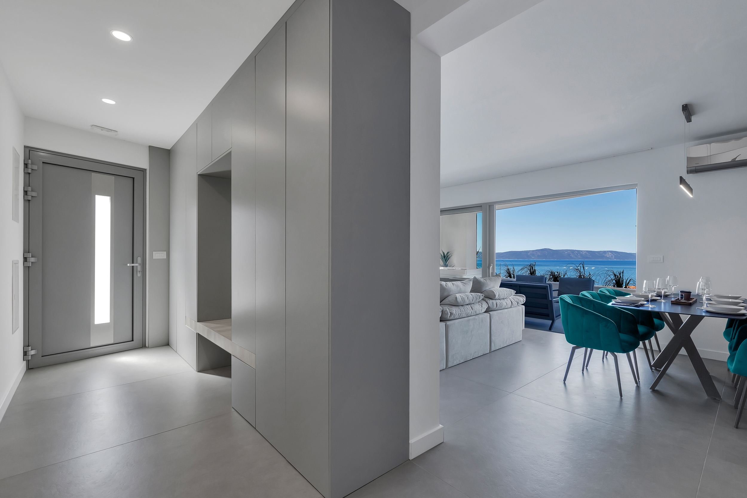 Two bedroom apartment with terrace and sea view Drašnice, Makarska  A-a