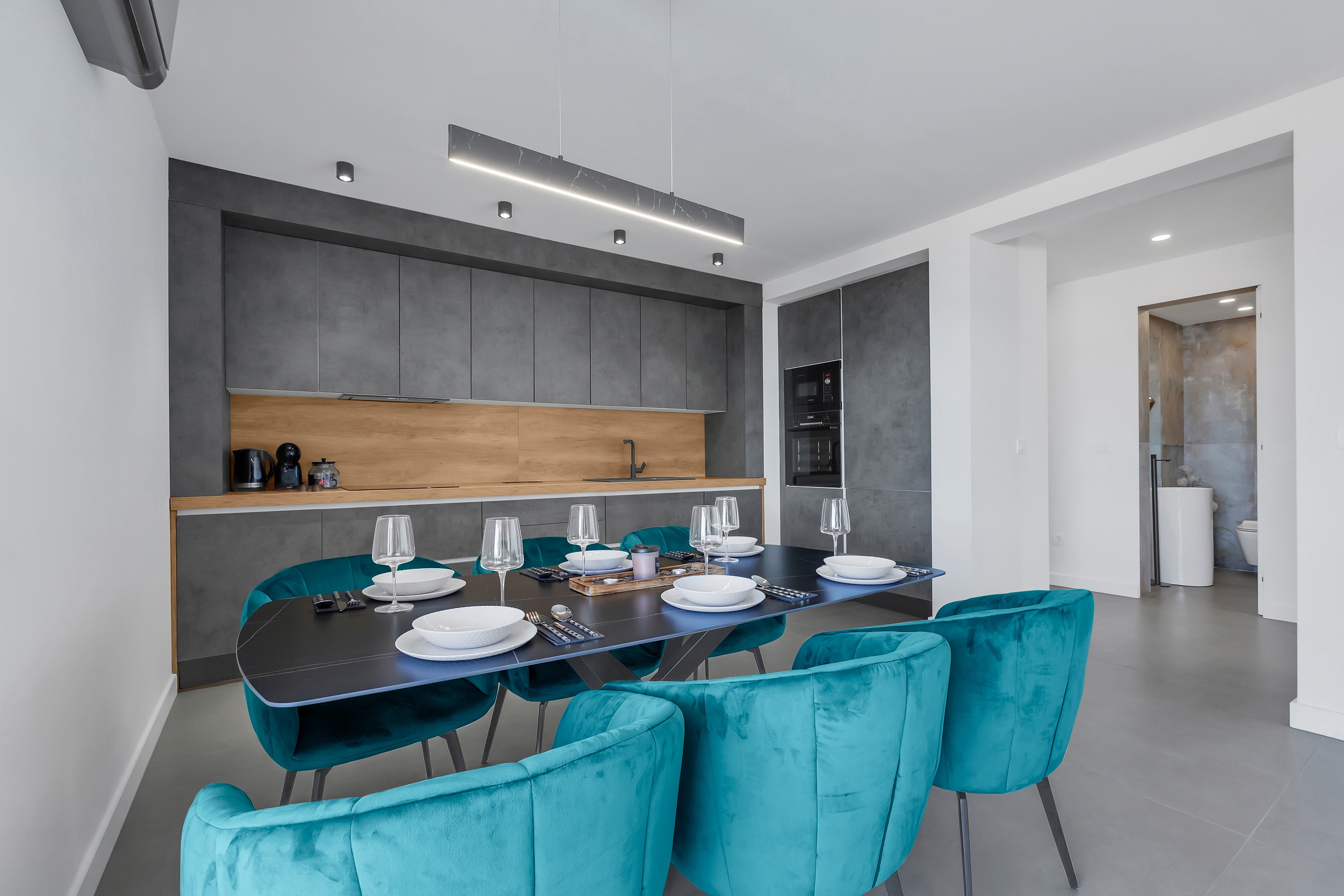 Two bedroom apartment with terrace and sea view Drašnice, Makarska  A-a