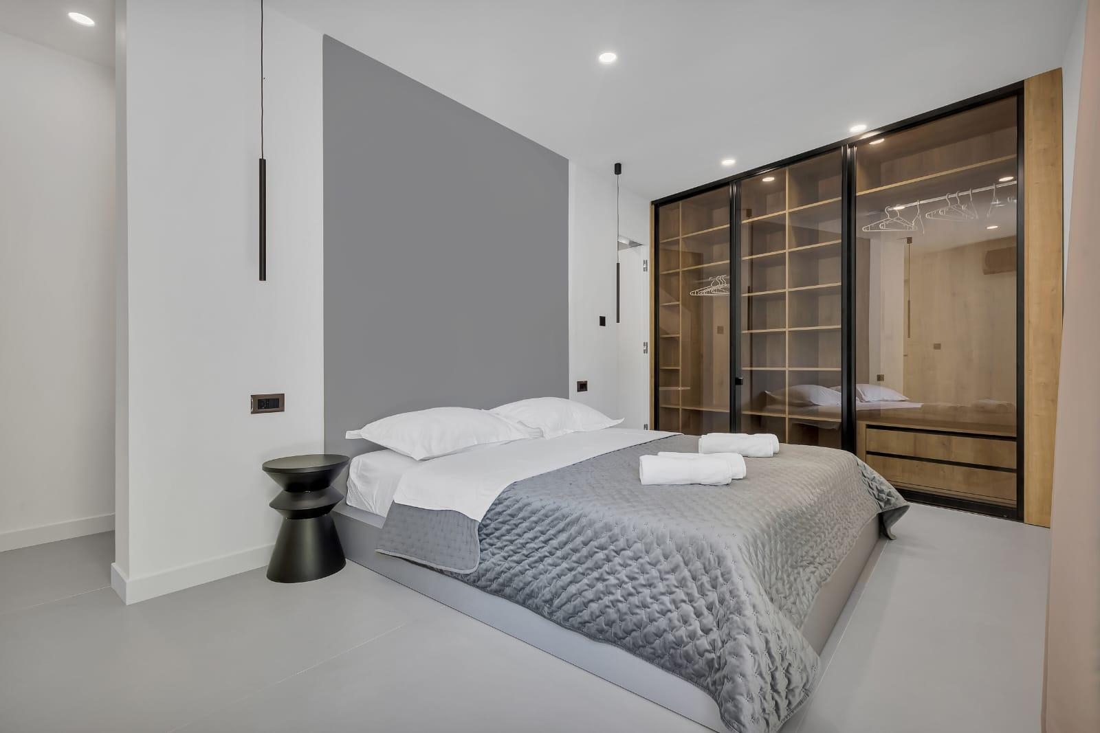 Four bedroom apartment with terrace and sea view Drašnice, Makarska  A-b
