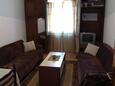 Obývací pokoj Cavtat, Obývací pokoj v ubytování typu apartment, s klimatizací a WiFi.