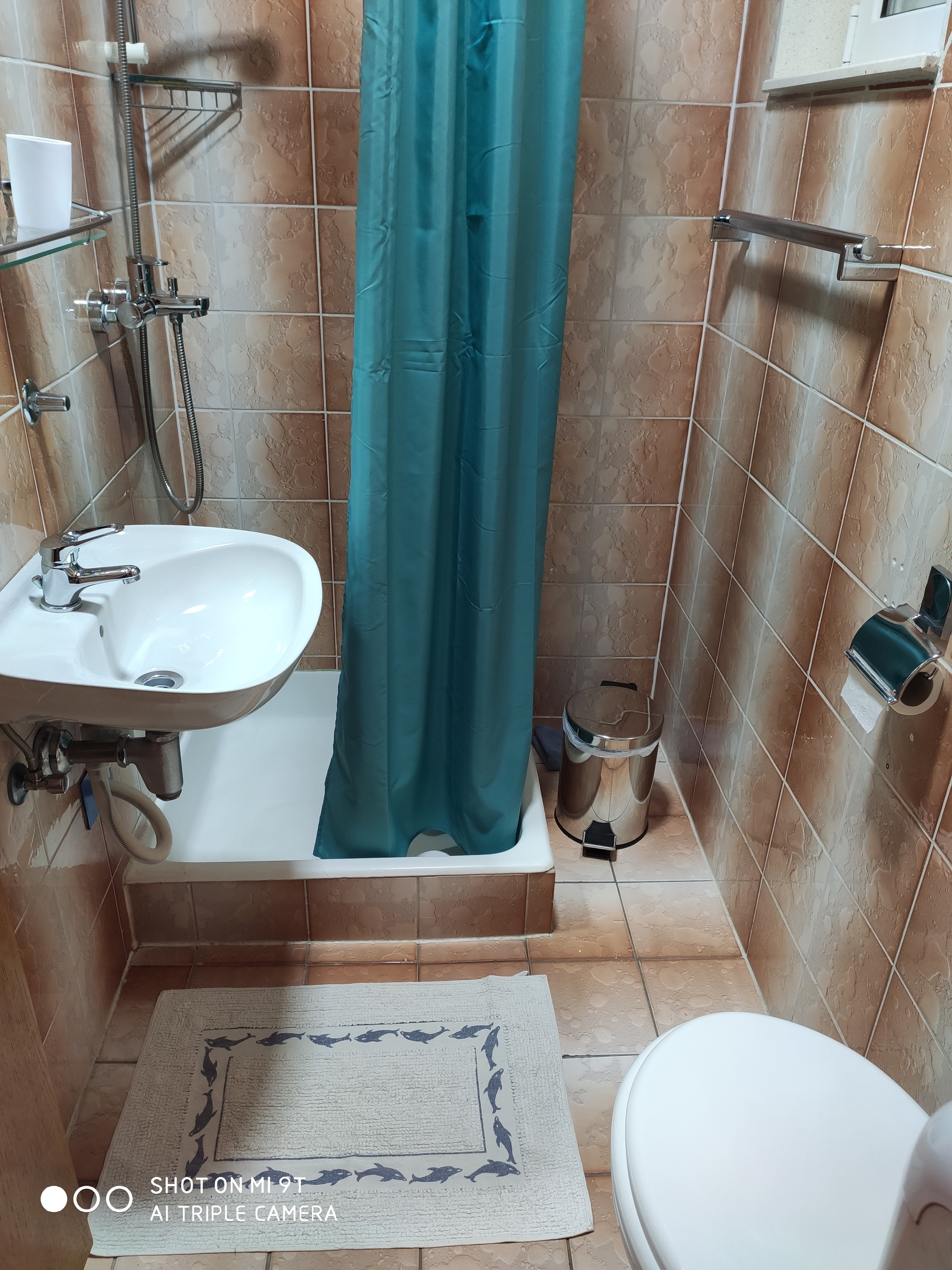 Two bedroom apartment with balcony and sea view Plat, Dubrovnik  A-b