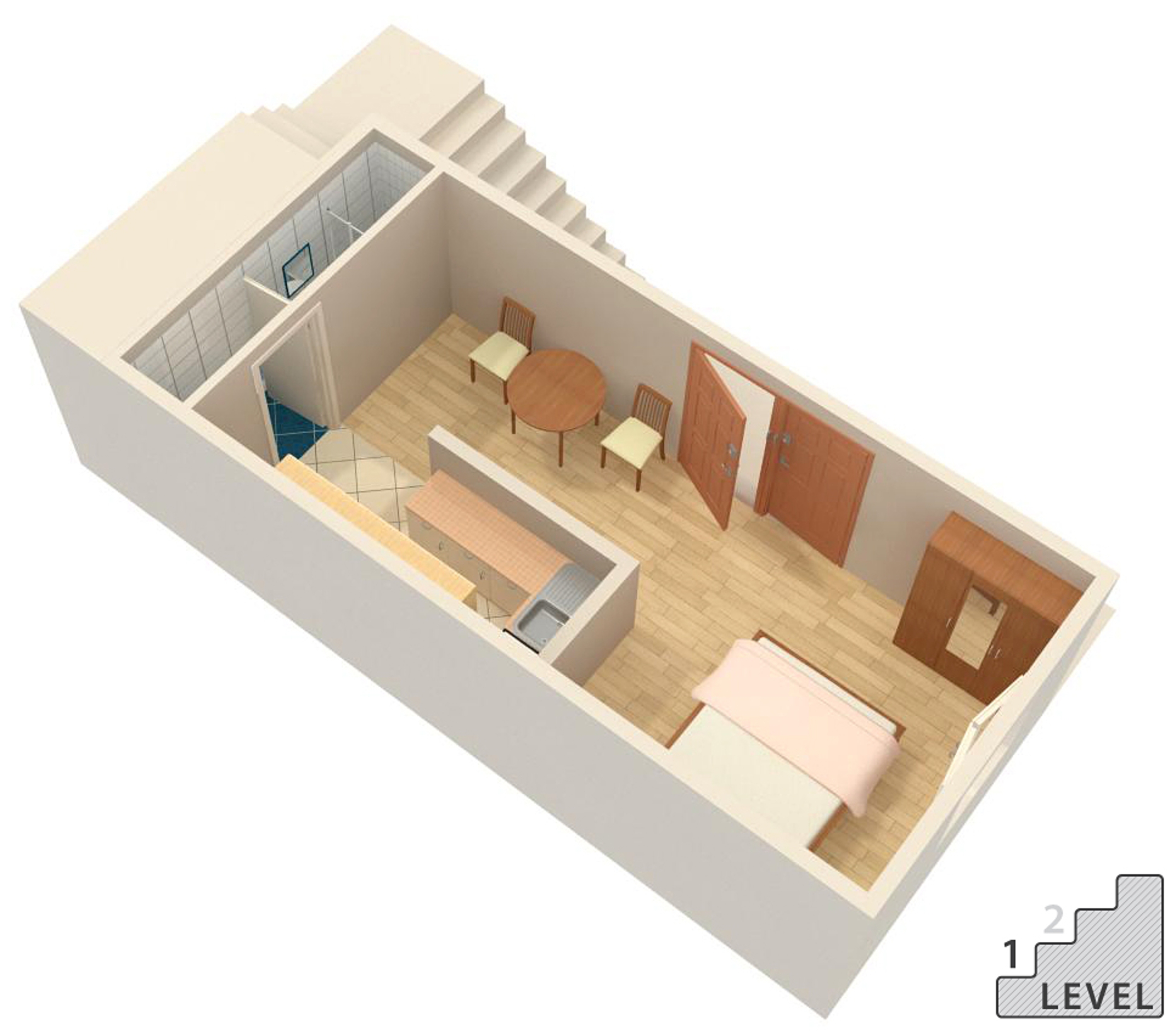 Studio flat near beach Molunat, Dubrovnik  AS-d