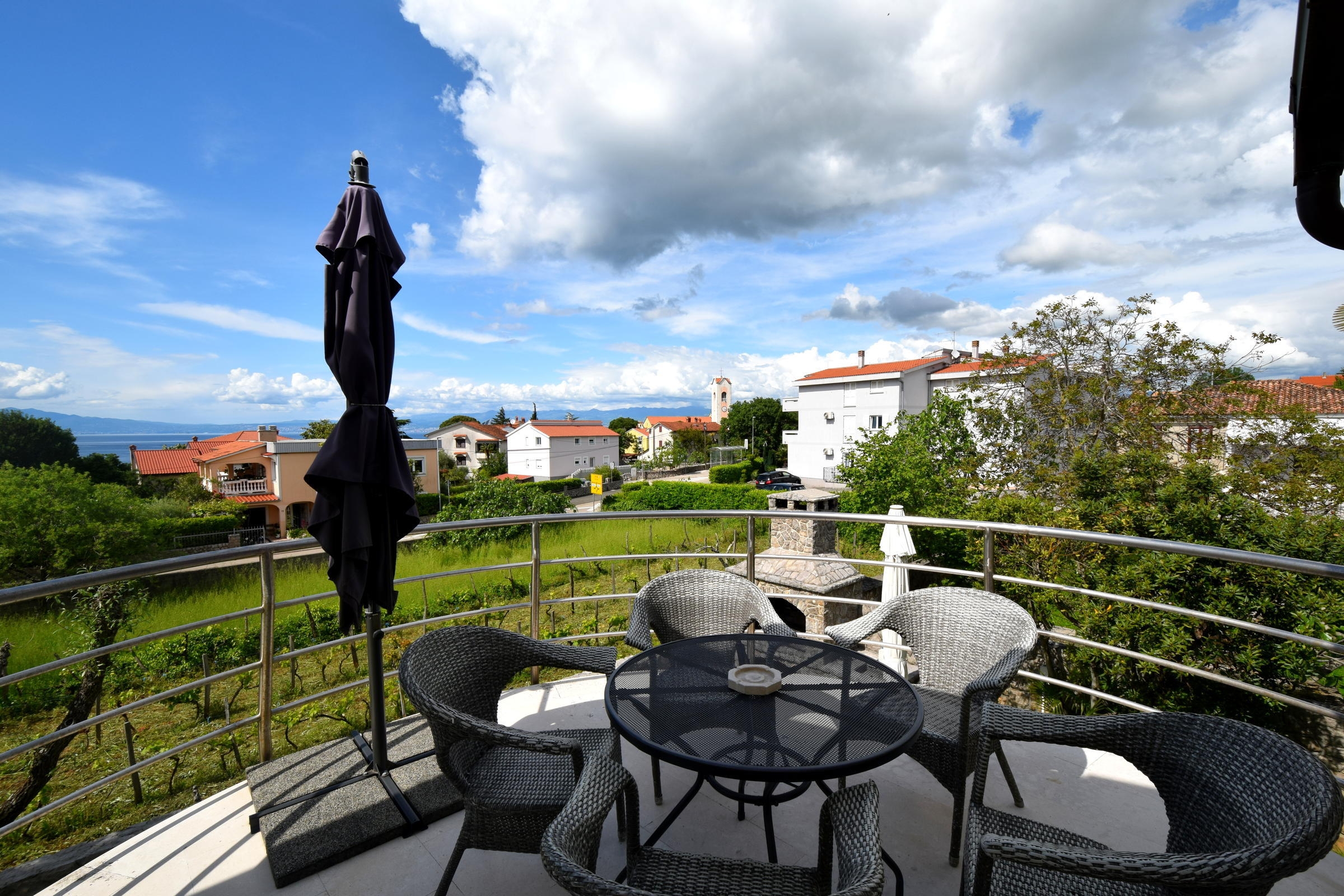 Two bedroom apartment with balcony Malinska, Krk  A-b