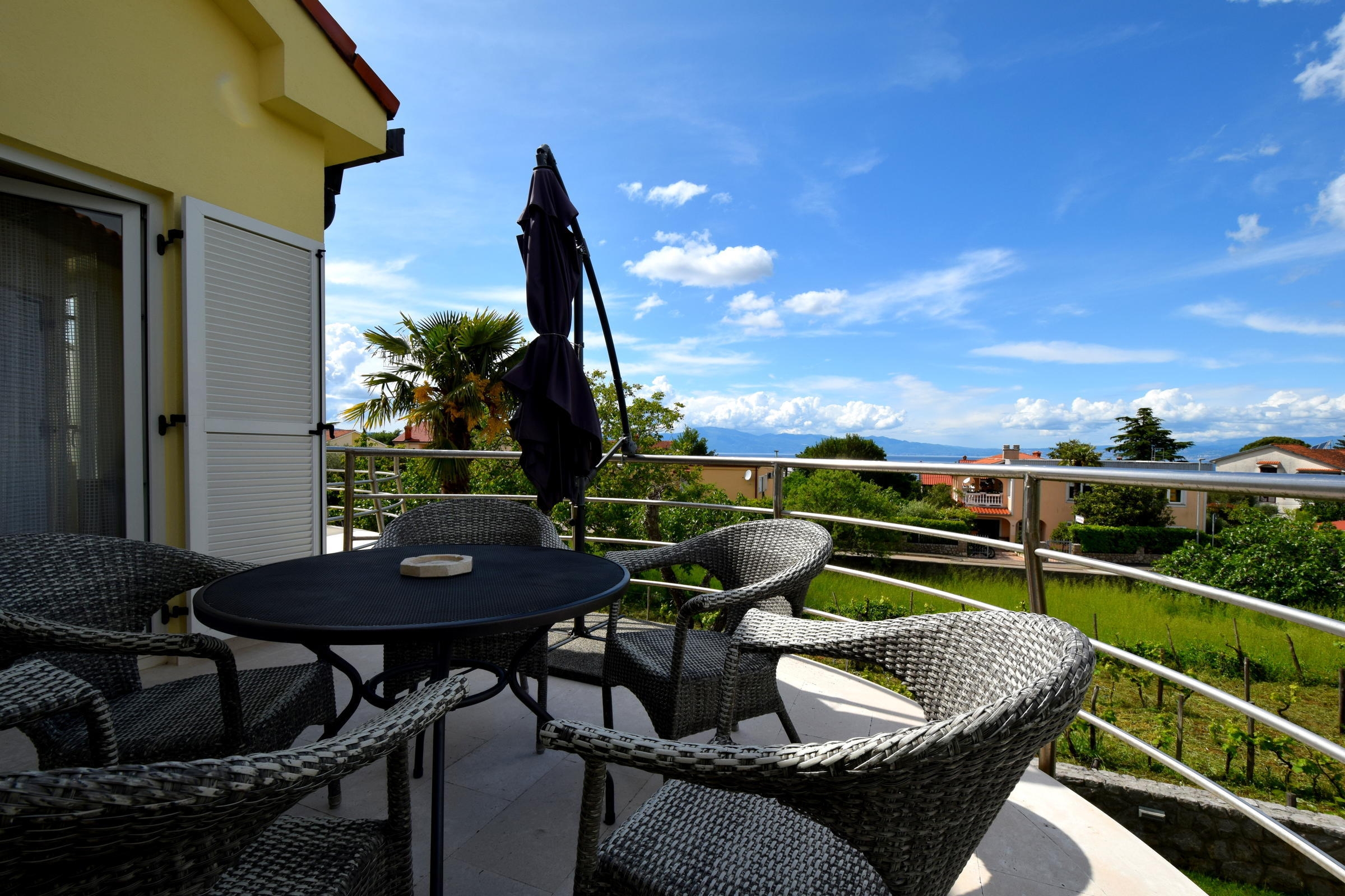 Two bedroom apartment with balcony Malinska, Krk  A-b