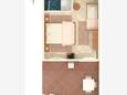 Molunat, Plan in the studio-apartment, WiFi.