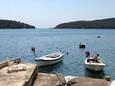 Molunat, Terrace - view in the studio-apartment, WiFi.